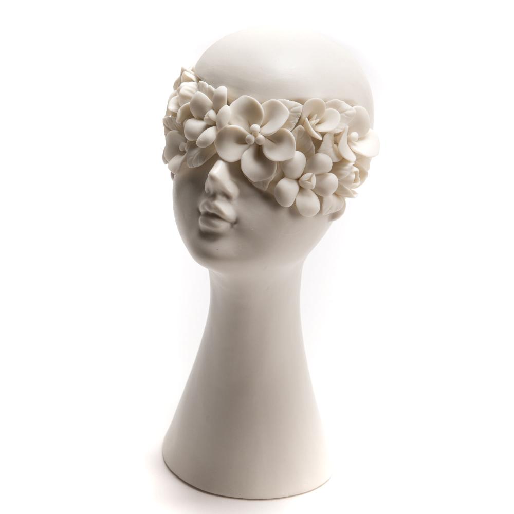 Vase Visage Femme Fleur, AMADEUS