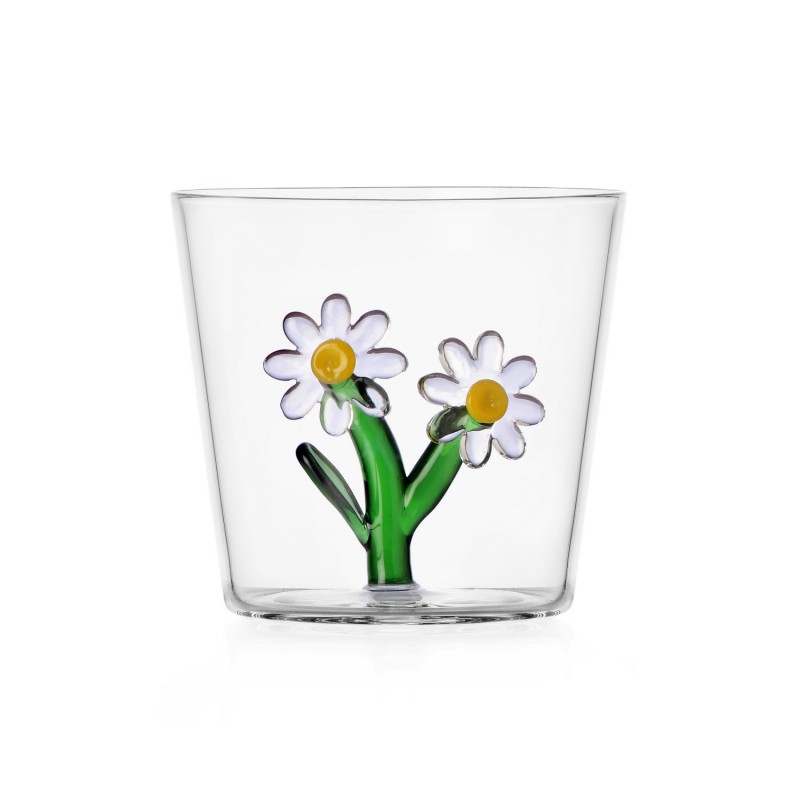 Verre à eau fleur marguerite BOTANICA Daisy, ICHENDORF