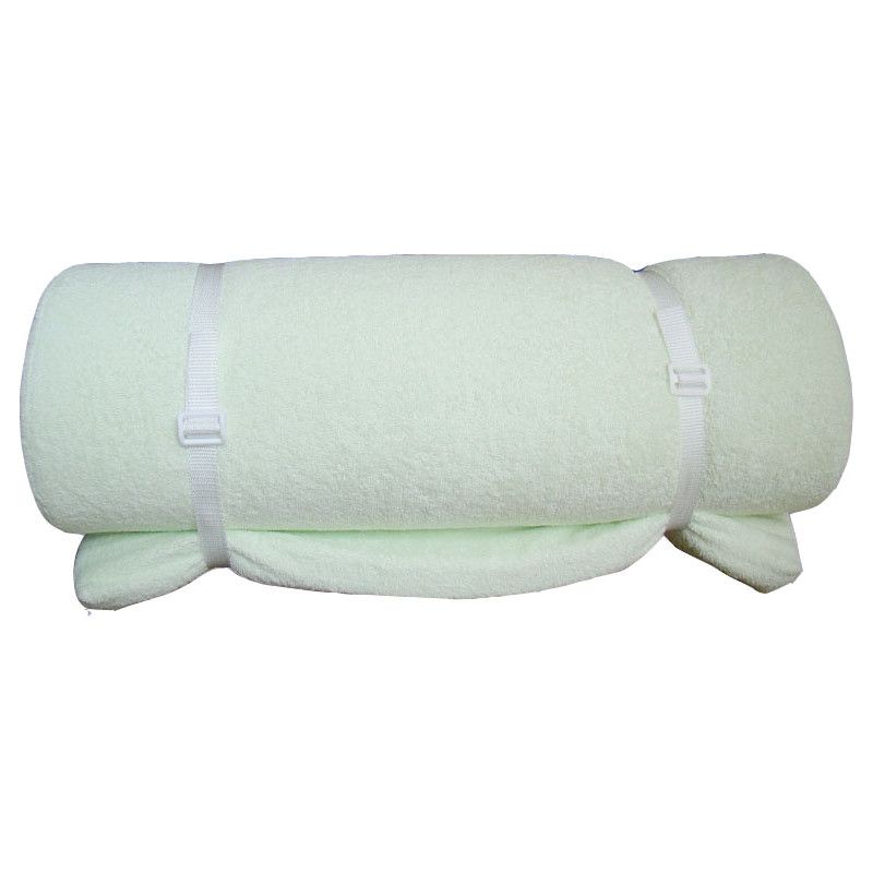 Matelas de voyage COCOLATEX® roulé pour bébé, un matelas nomade naturel