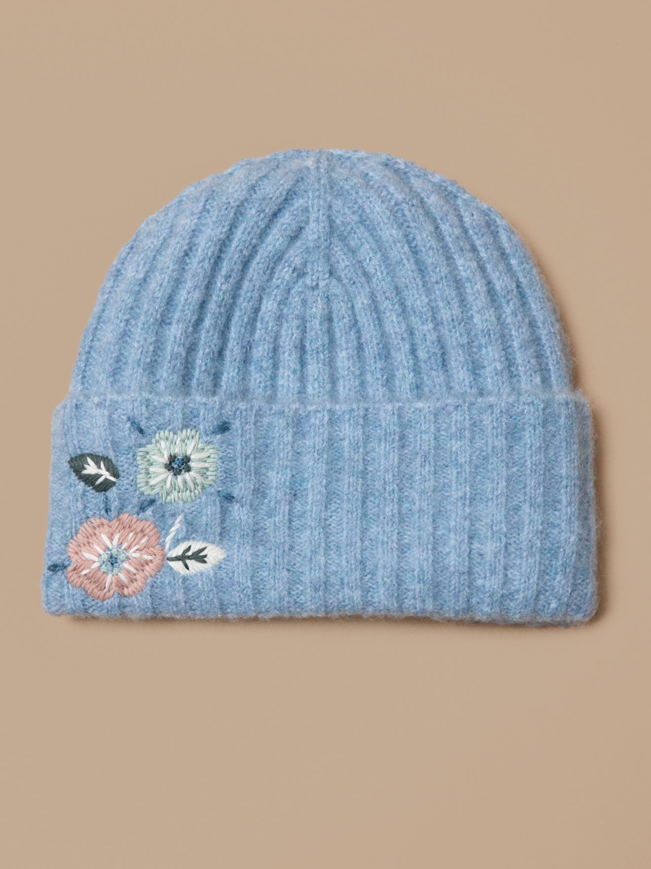 Bonnet brodé maille côtelée, CYRILLUS