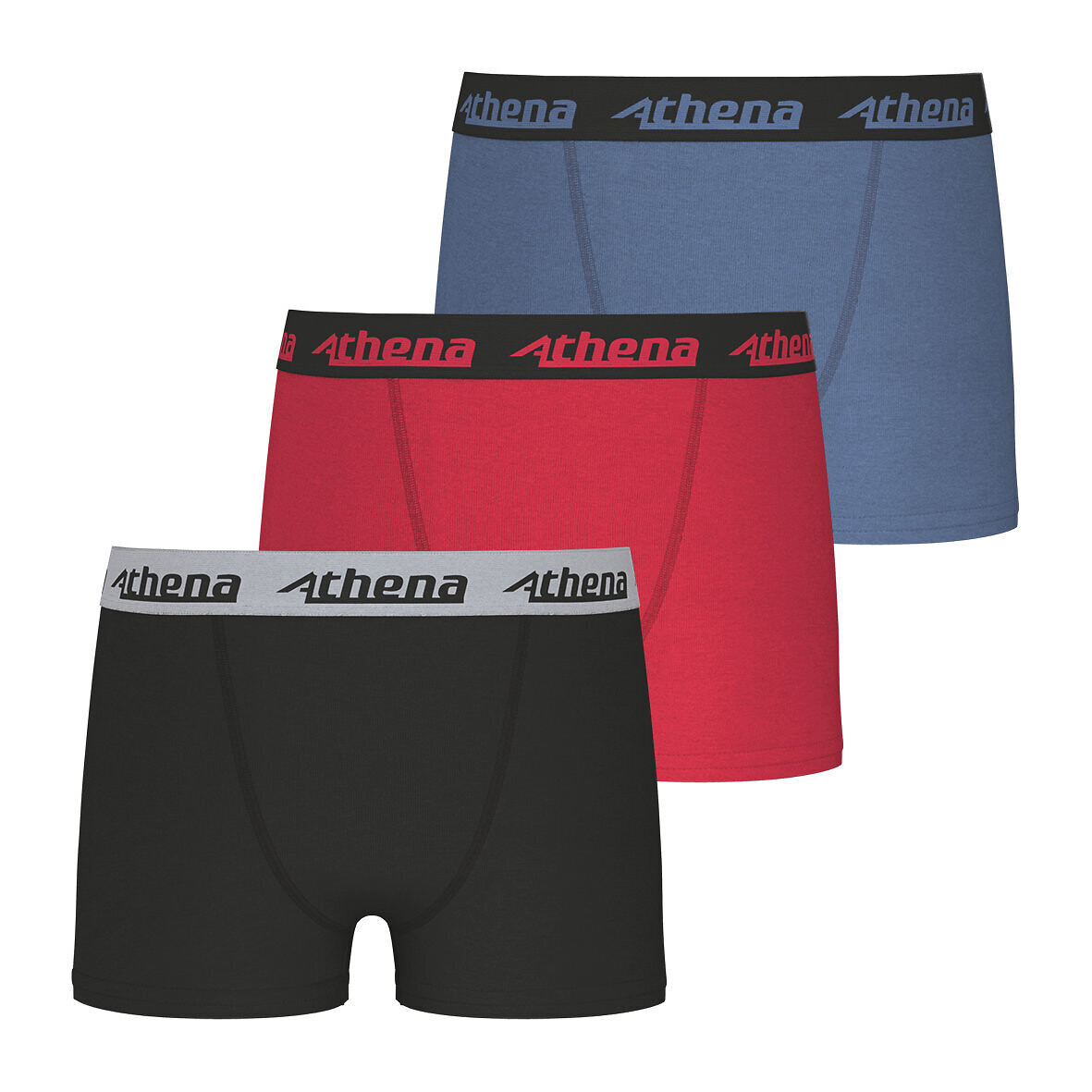 Lot de 3 boxers TRIO CHOC ECO PACK, ATHENA
