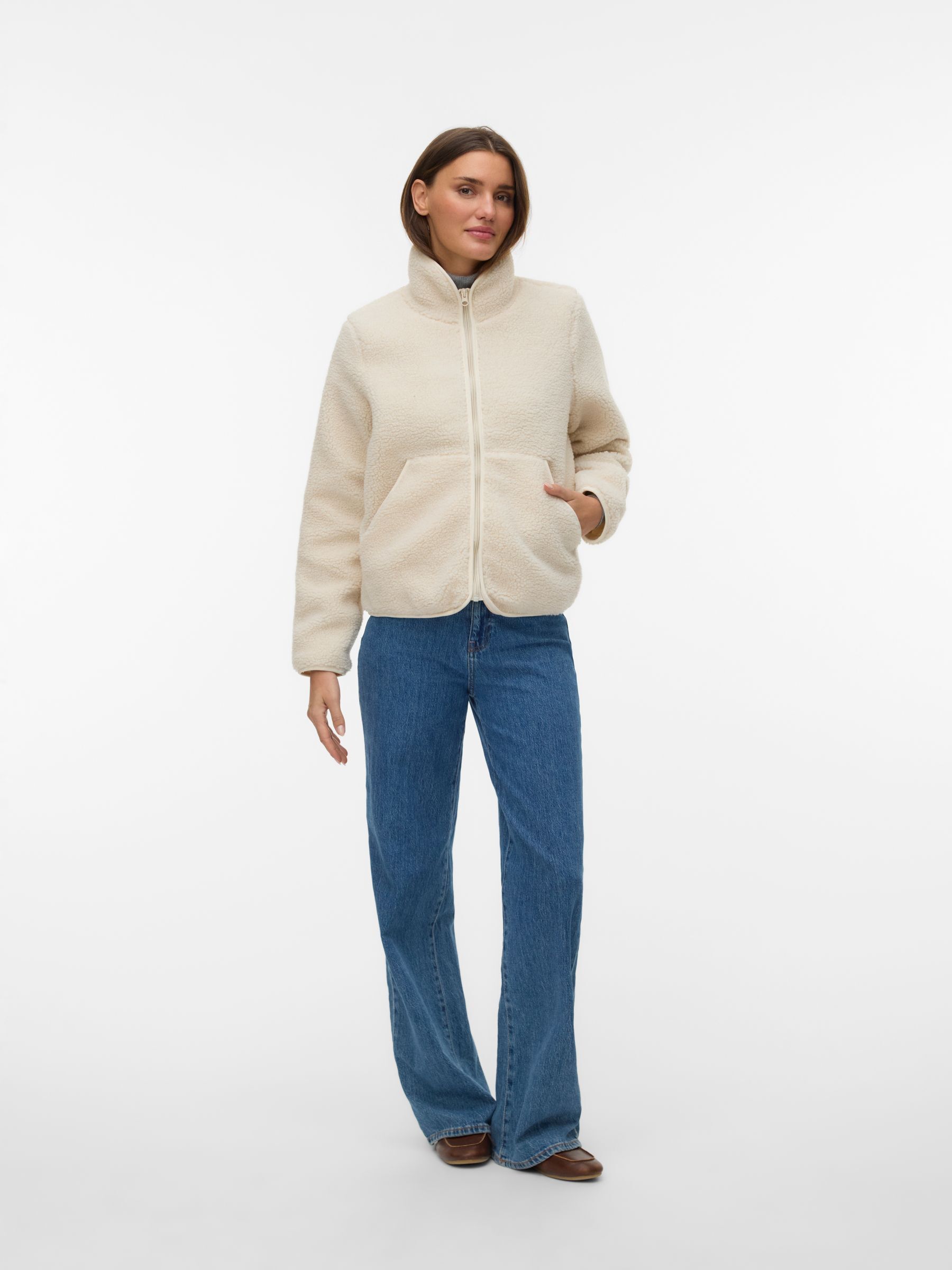 Manteau En Peluche, VERO MODA