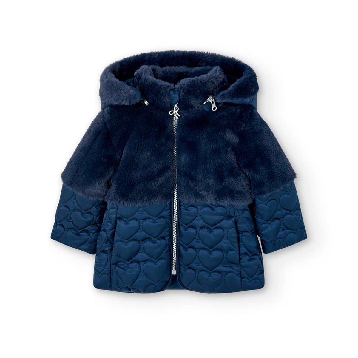 Girls blue sales parka