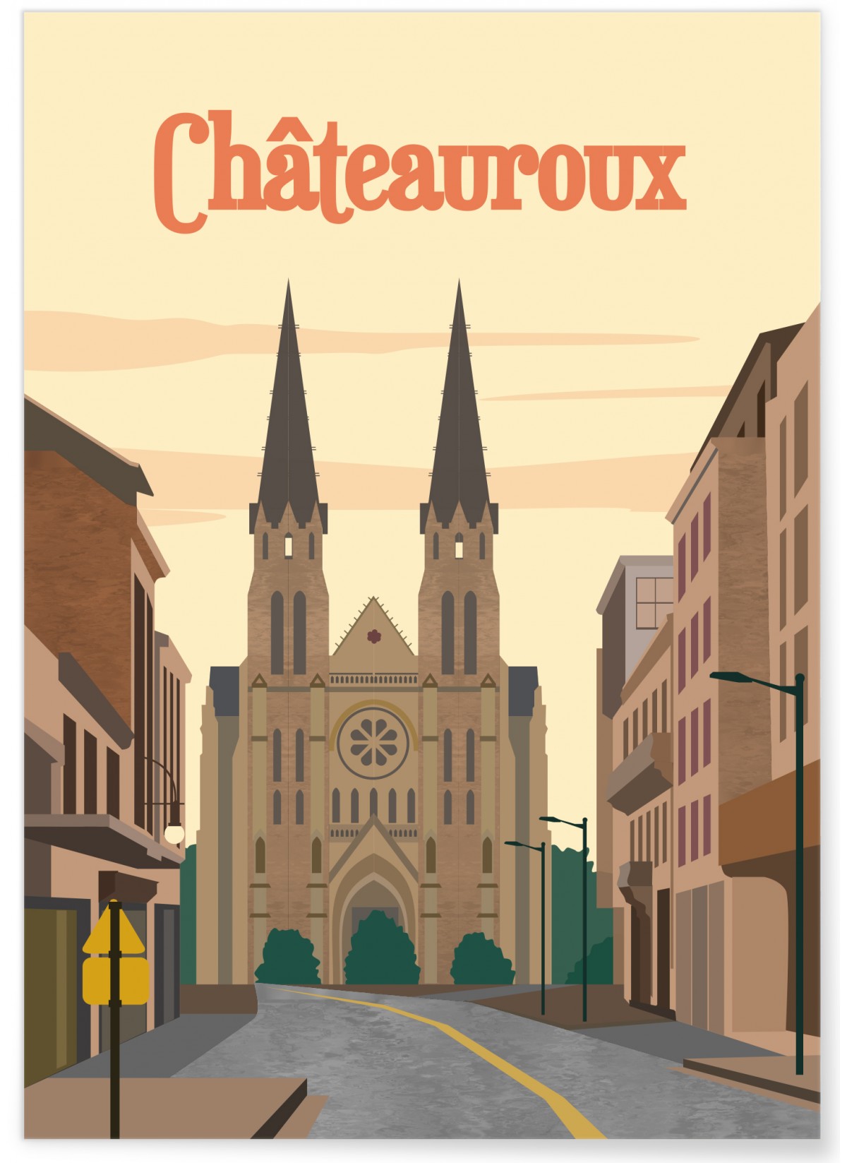 Affiche ville Châteauroux, L'AFFICHERIE