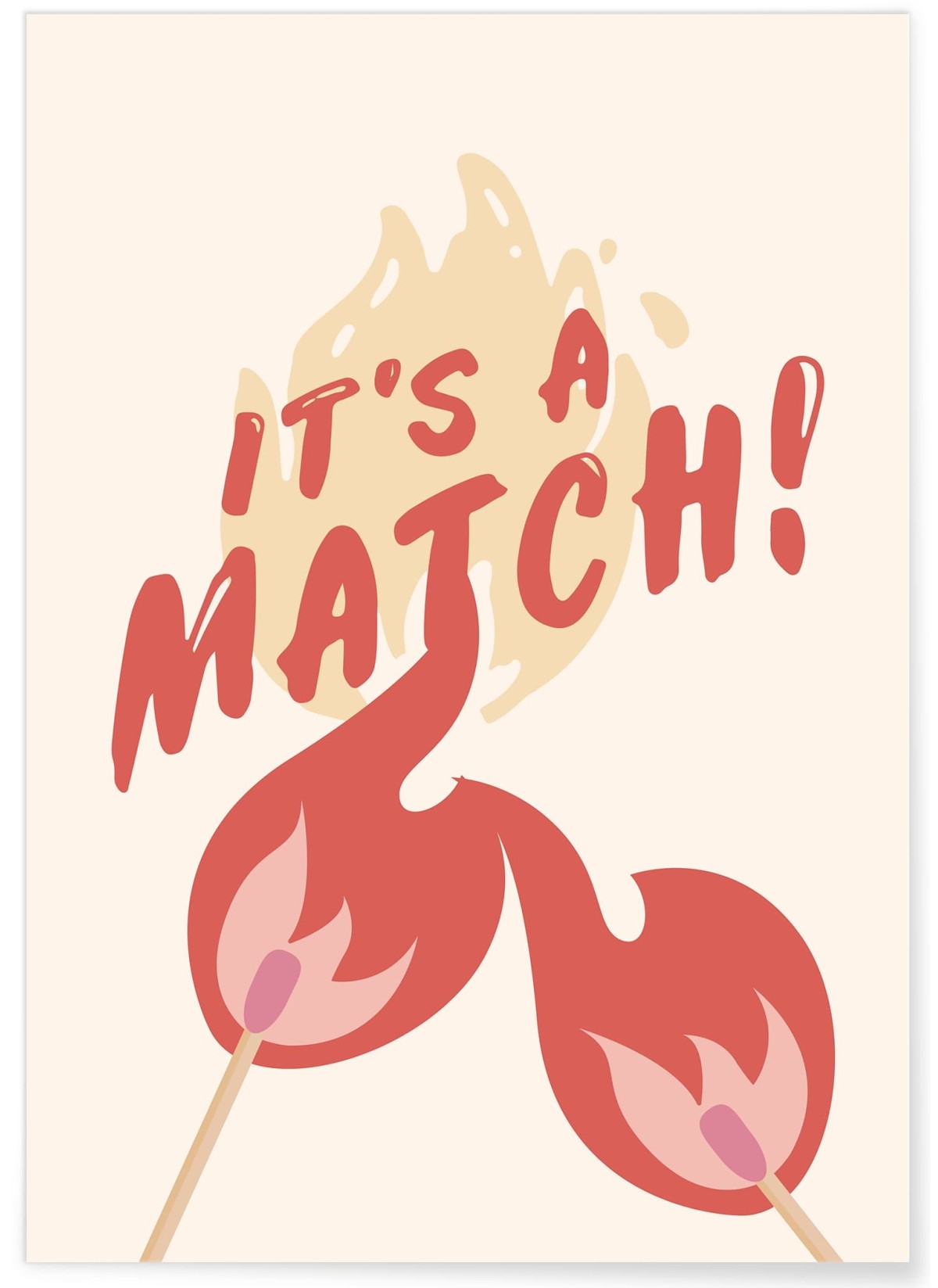 Affiche Flamme Parfaite, L'AFFICHERIE
