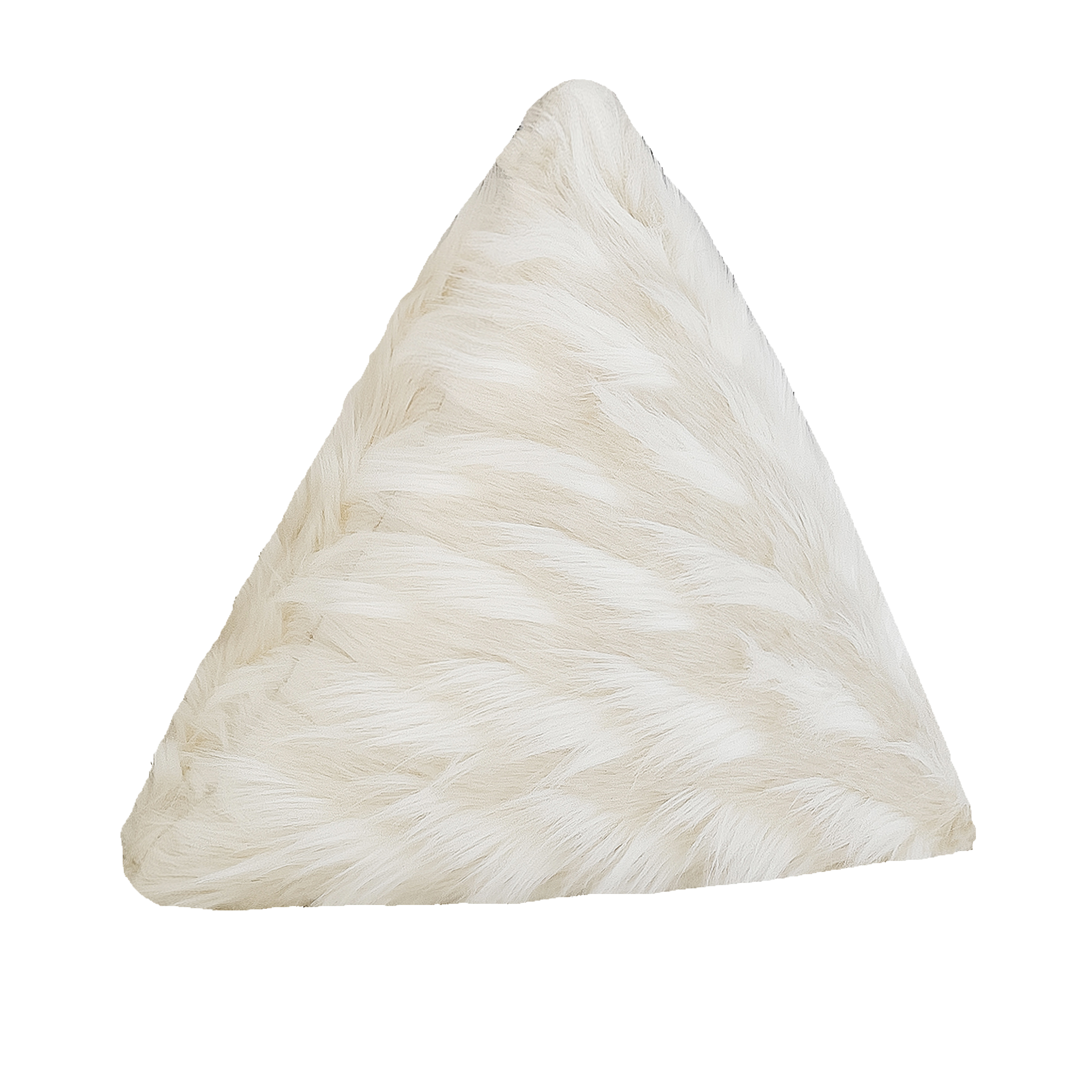 Coussin pyramide imitation fourrure, MX HOME