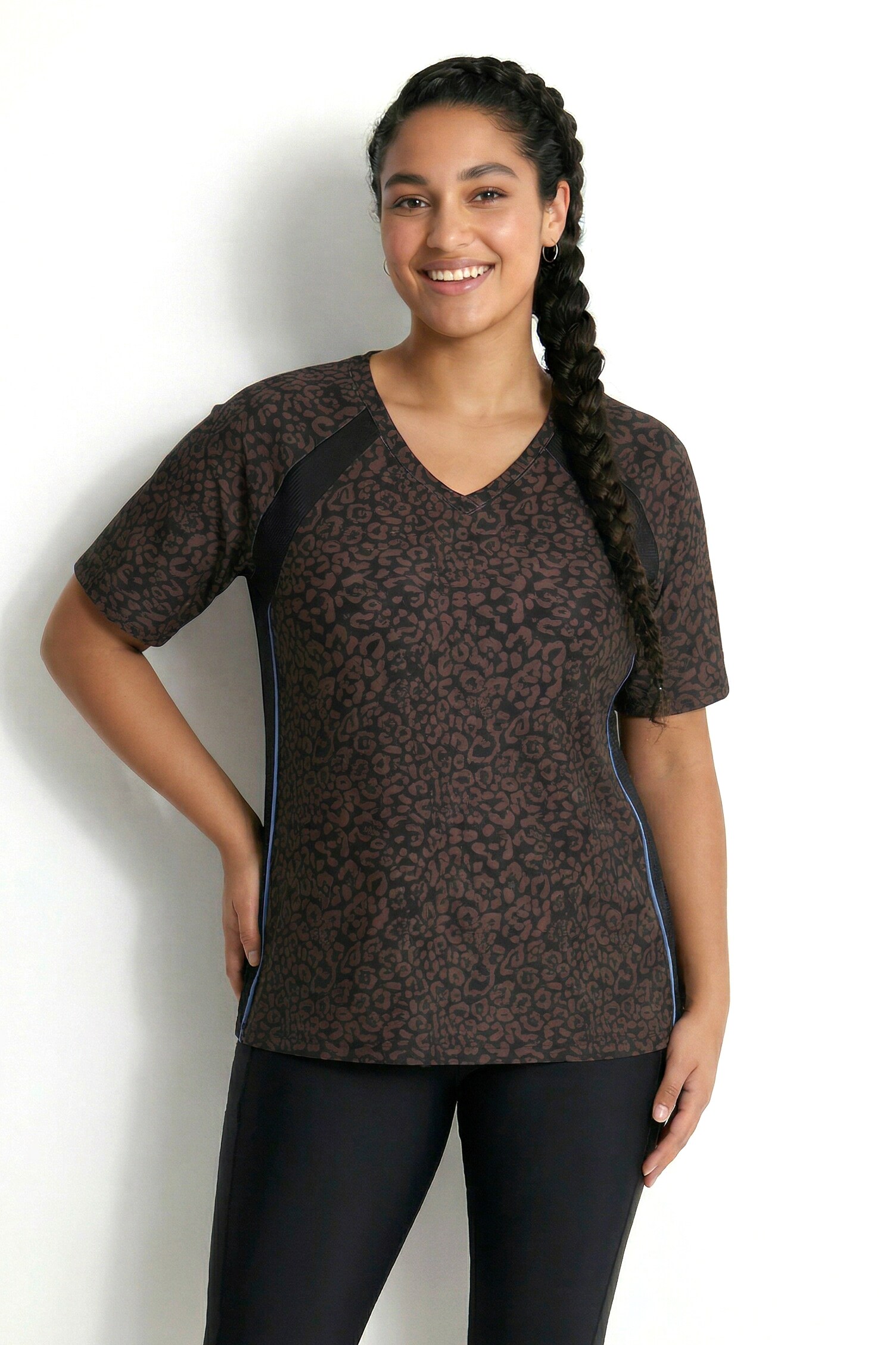 T-shirt technique avec matière recyclée, ULLA POPKEN