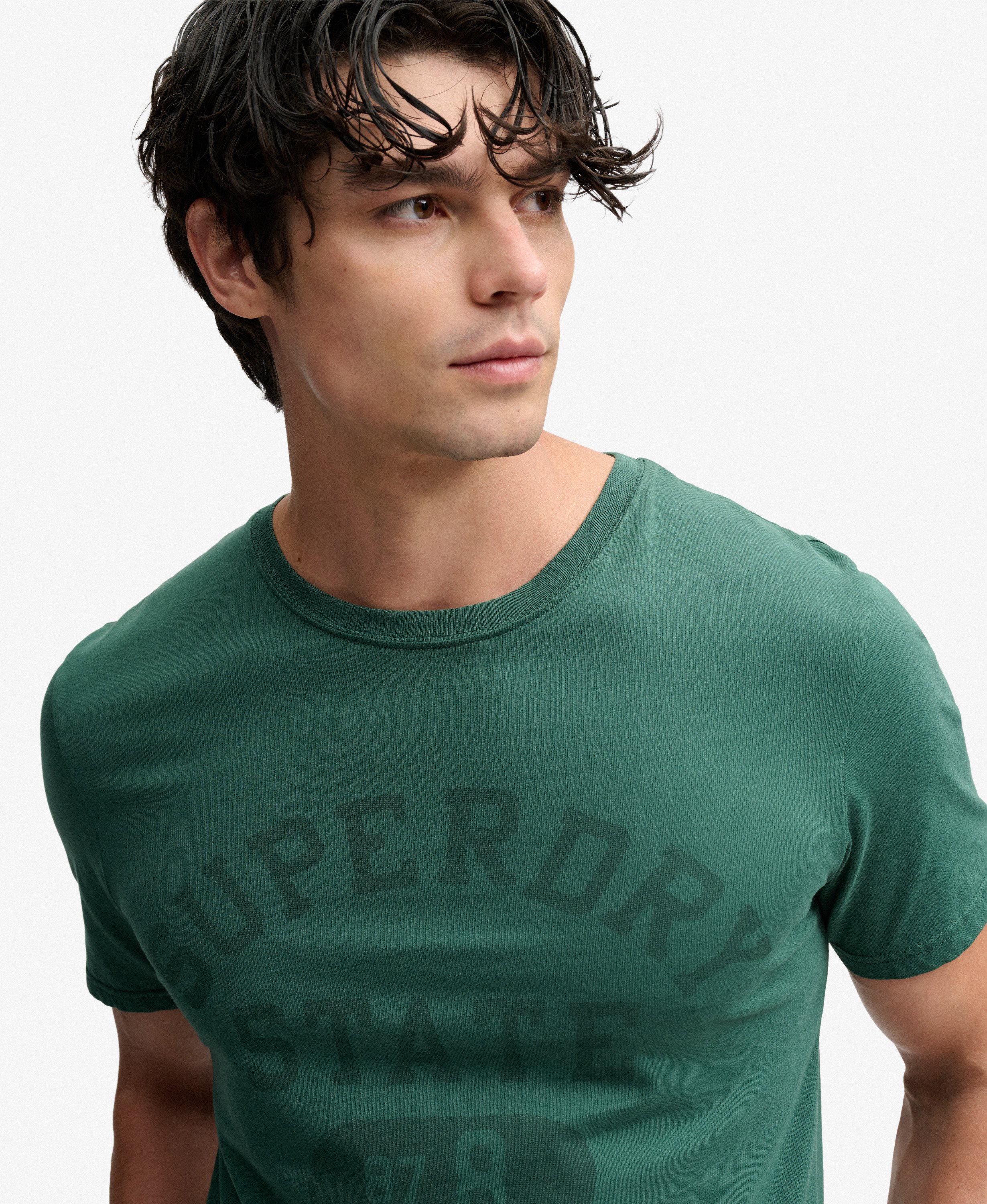 T-shirt Athletic Tonal coupe décontractée, SUPERDRY
