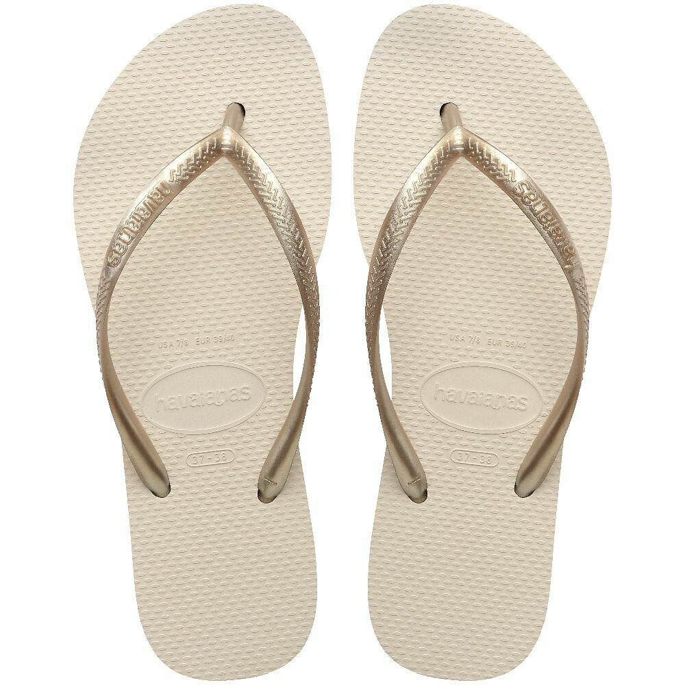 Teenslippers met sleehak Slim Platform