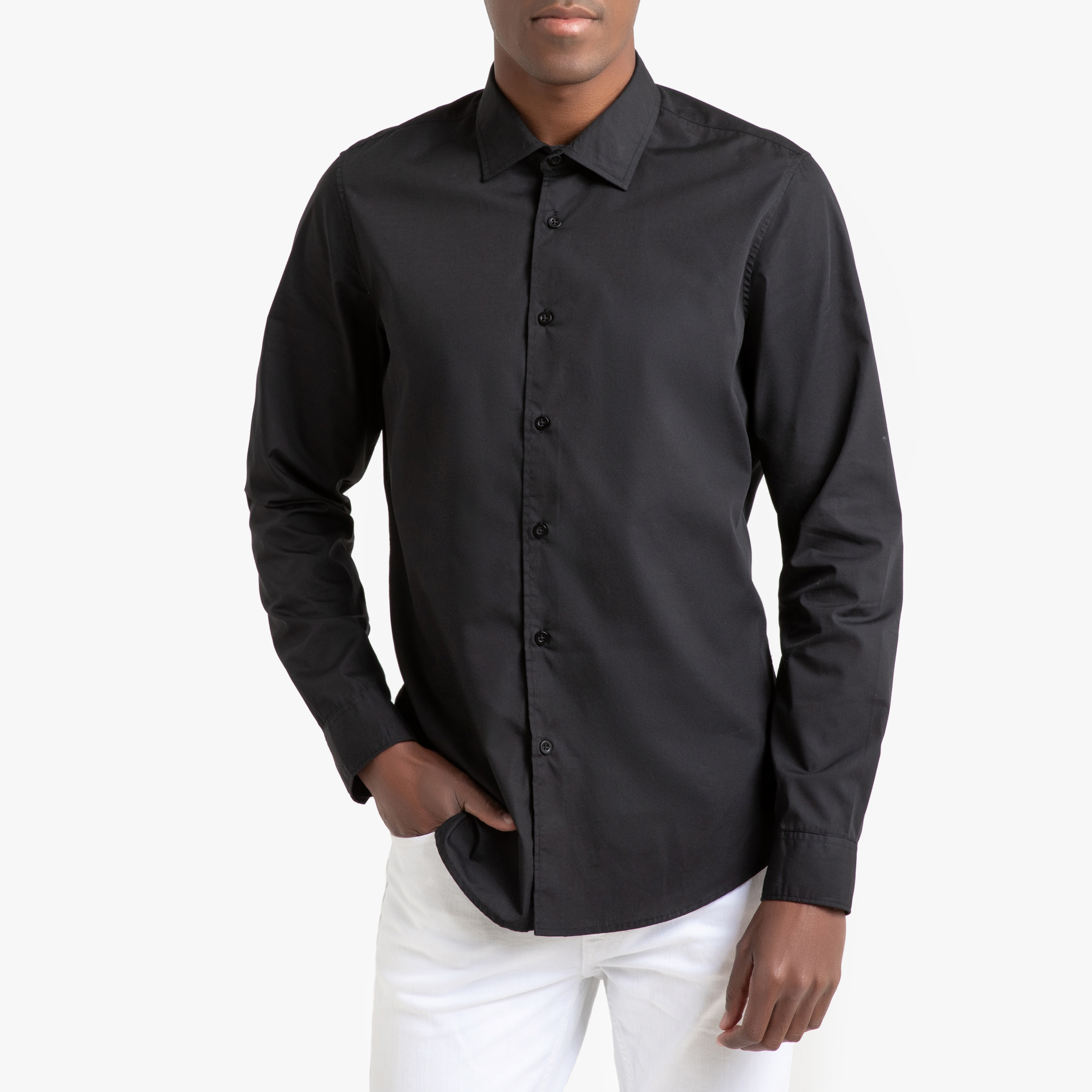 camisa corte slim