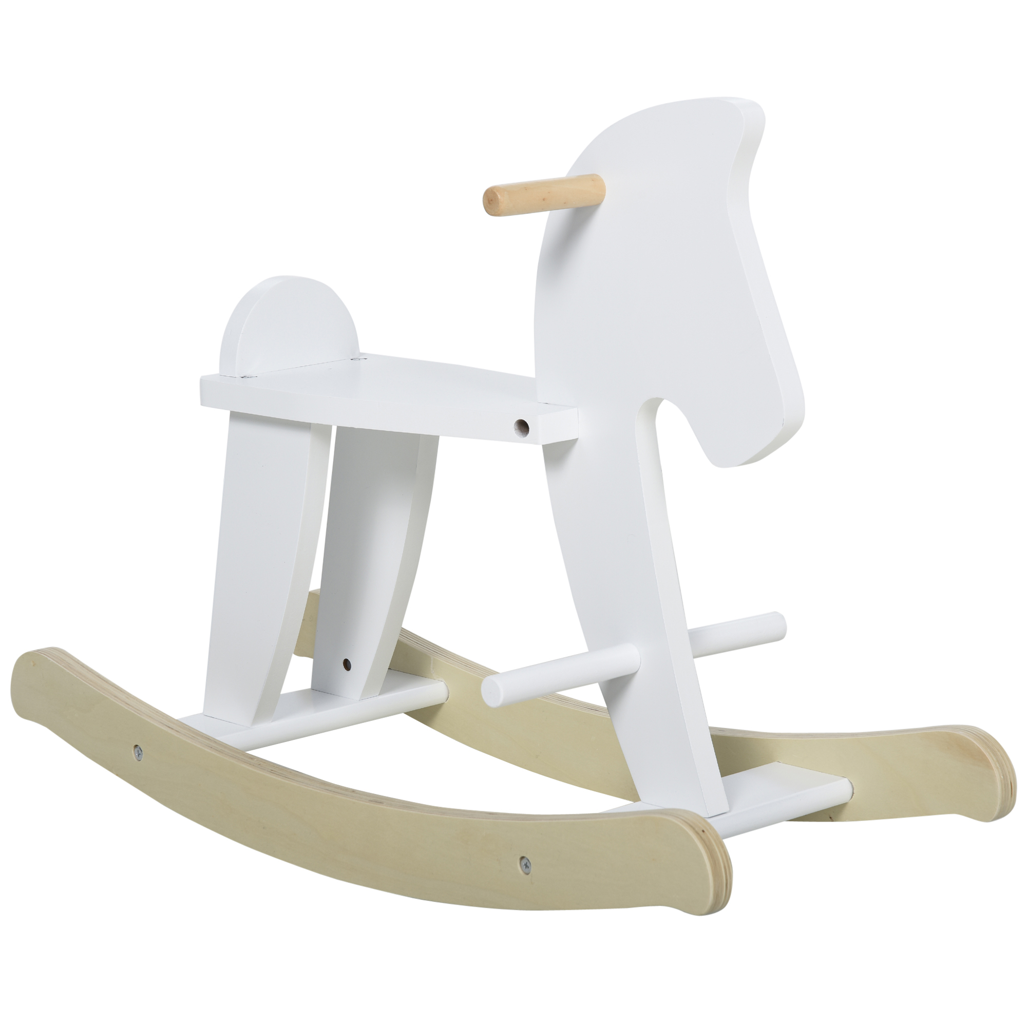 Cheval à bascule pour enfants Panneaux MDF, HOMCOM