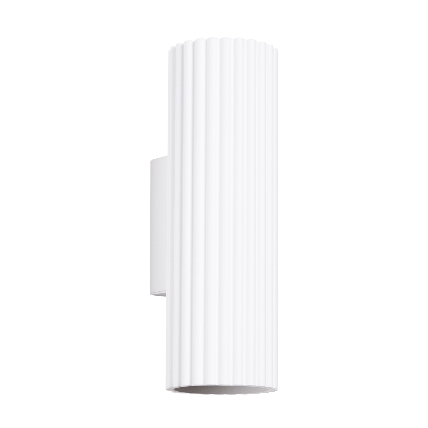 Applique Aluminium Blanc GU10 2 Karbon 20, EDEN