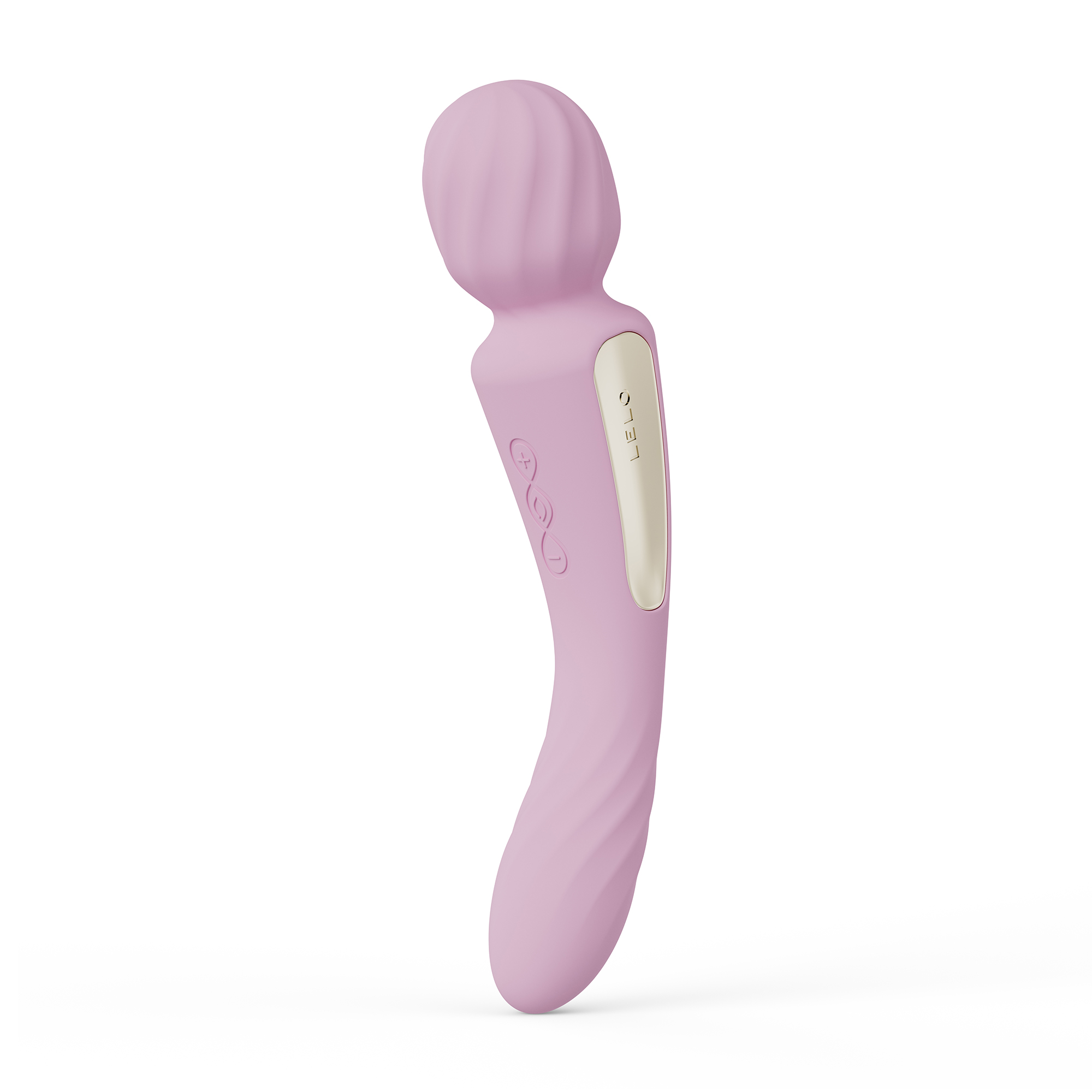 LELO SWITCH Masseur Wand pour Femme à Double Extrémité avec Application Bluetooth et 12 Modes de Plaisir, Soft Pink, LELO