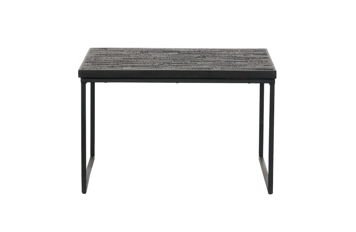 Table d'appoint en teck recyclé - SHARING, WOOOD