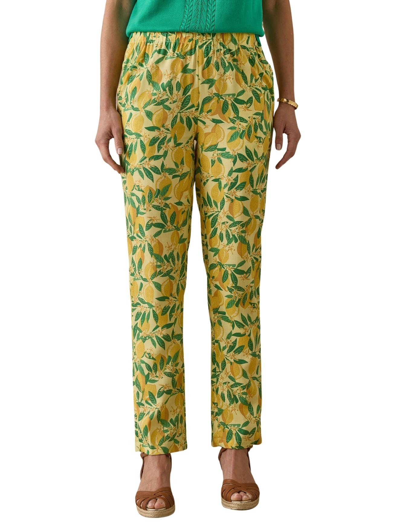 Pantalon fluide taille élastiquée, DAXON