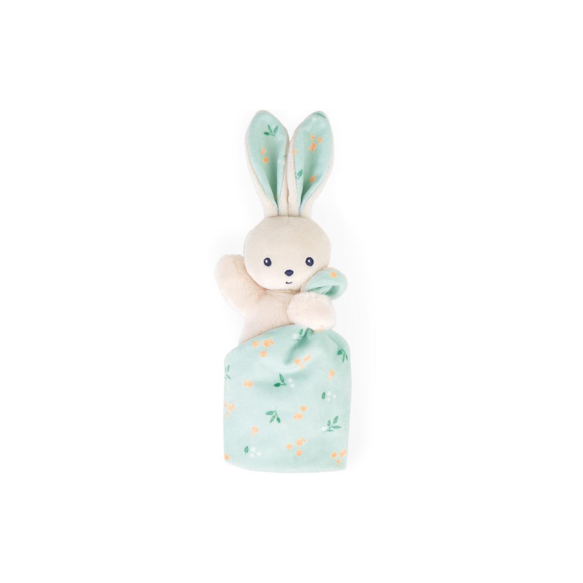 Doudou lapin carré douceur, KALOO