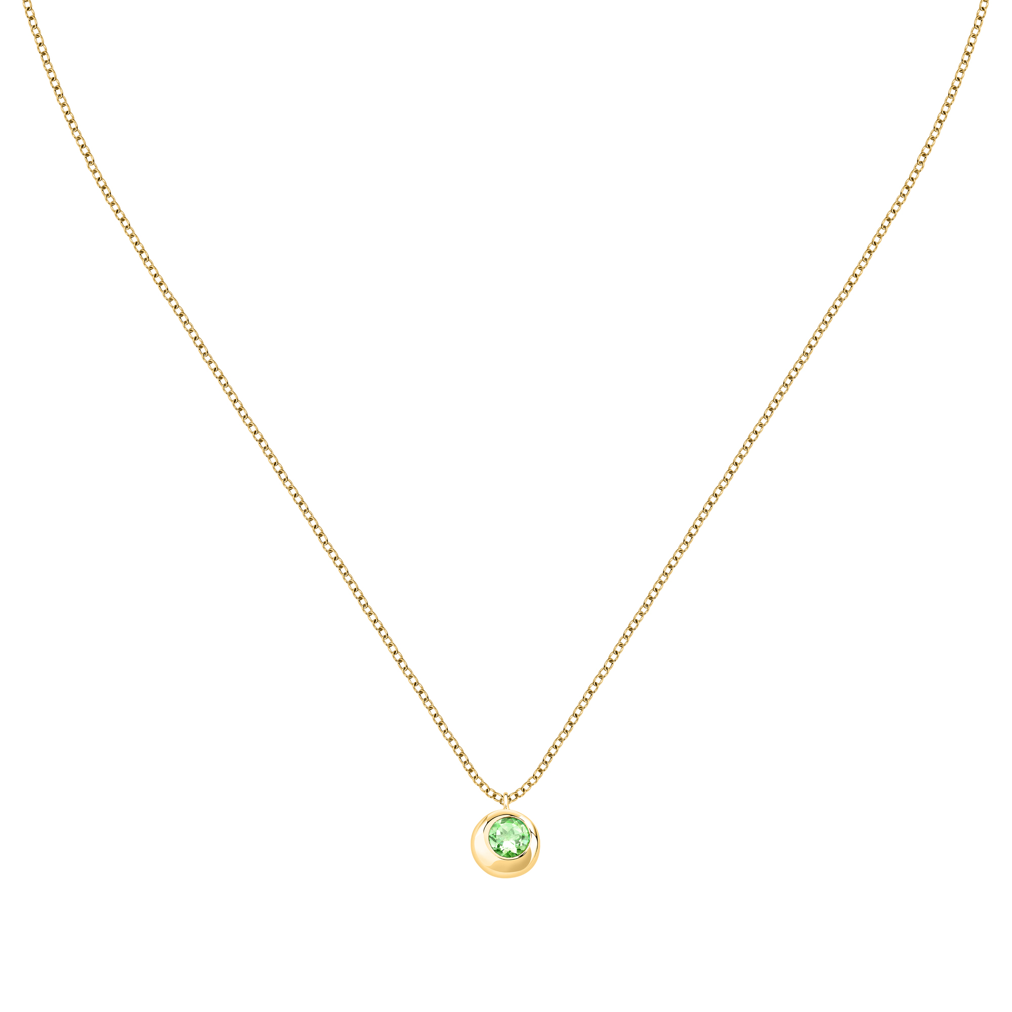 Collier argent 925 recyclé doré TESORI ETERNI, MORELLATO