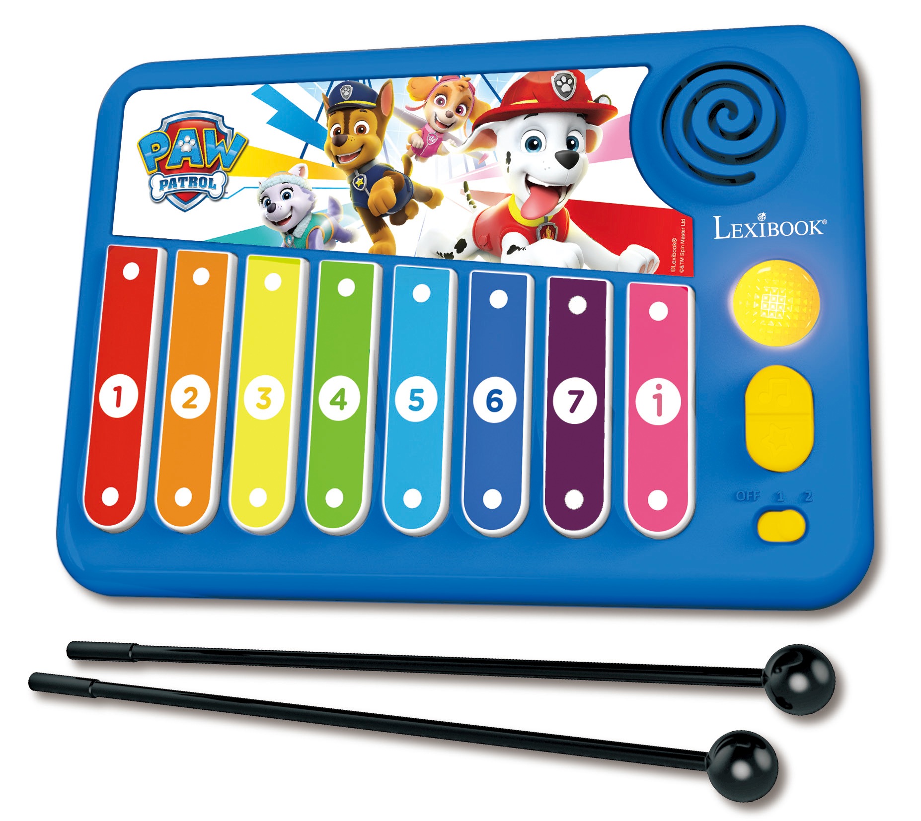 XYLO-FUN Xylophone Pat' Patrouille, LEXIBOOK
