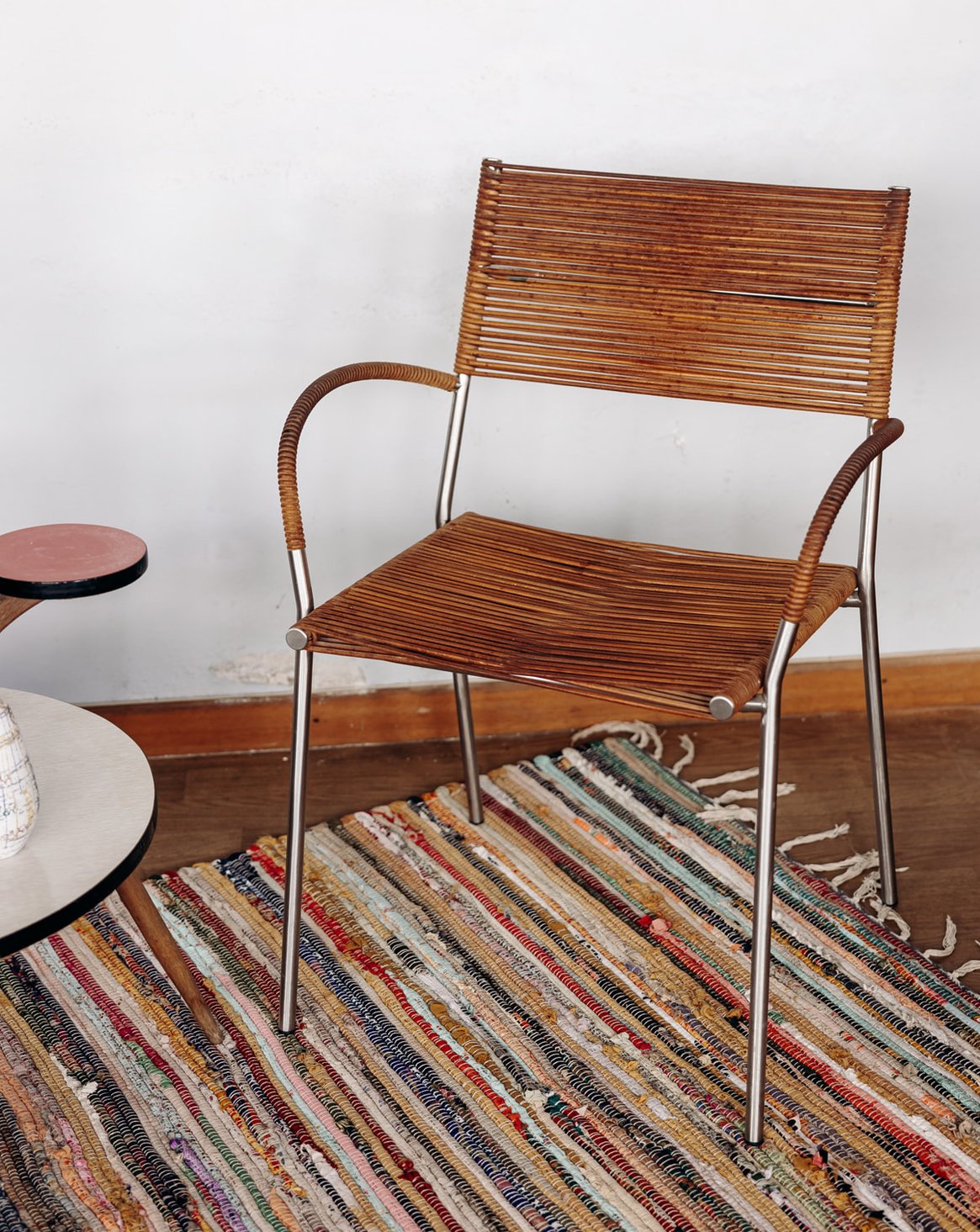 Chaise Tito Agnoli Diana N°202 - Bon état, DEBONGOUT