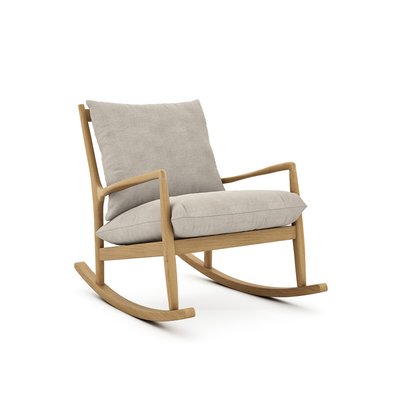 Dilma Rocking Chair, 100% Linen AM.PM
