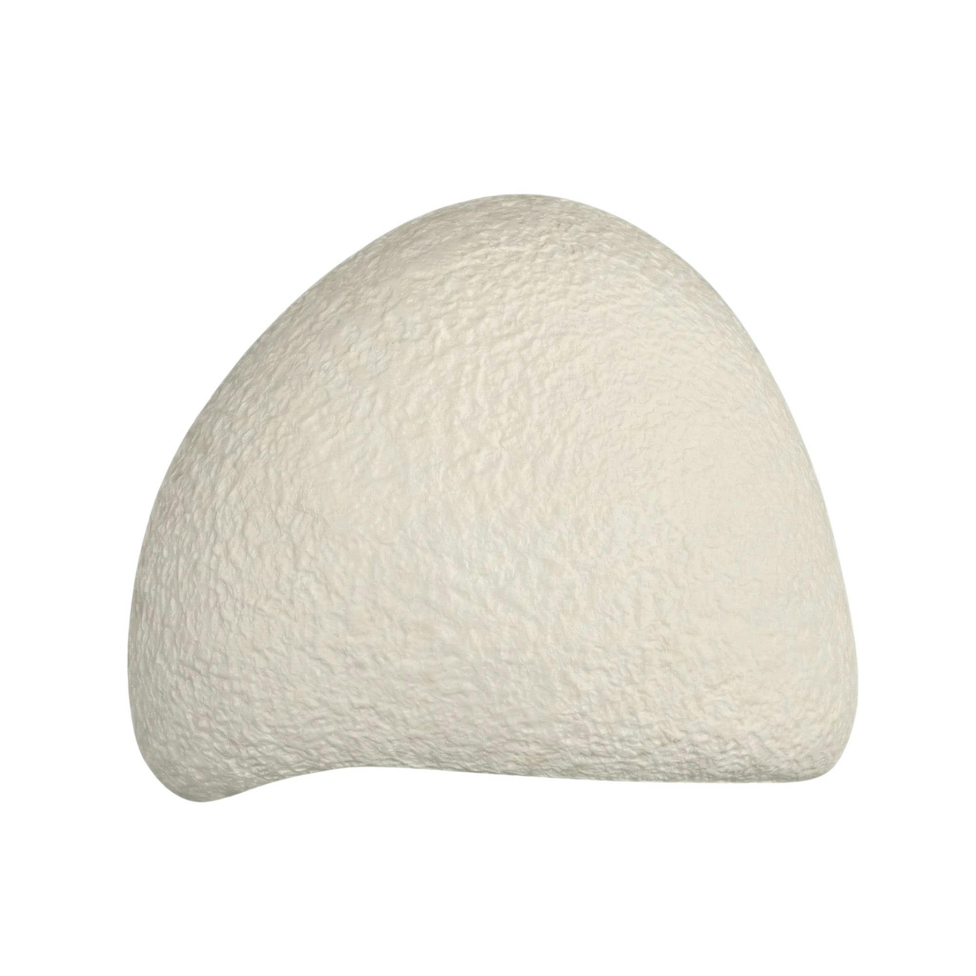 Applique blanche design organique 27 cm NOXIS, PIER IMPORT