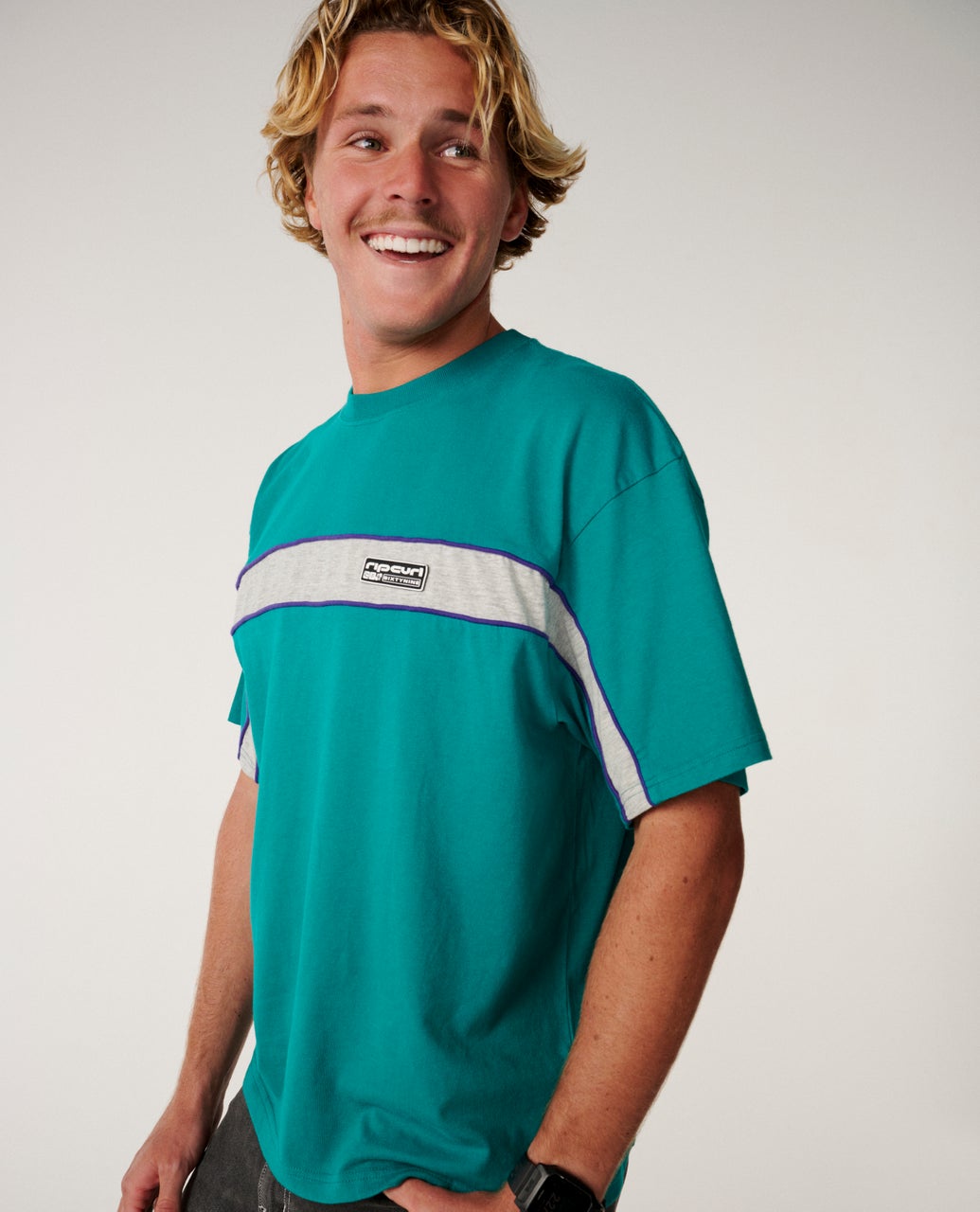 T-shirt ARCHIVE 69 PANEL Boxy, RIP CURL