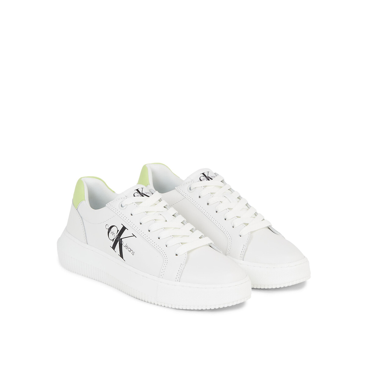 Leren chunky discount sneakers calvin klein