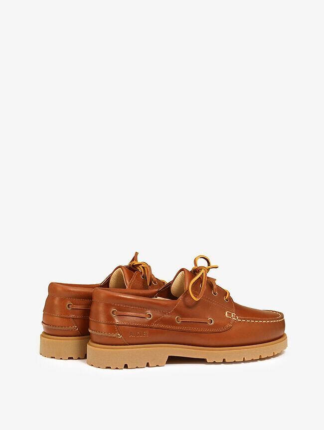 Aigle Mocasines con cordones de piel Tarmac — photo 3