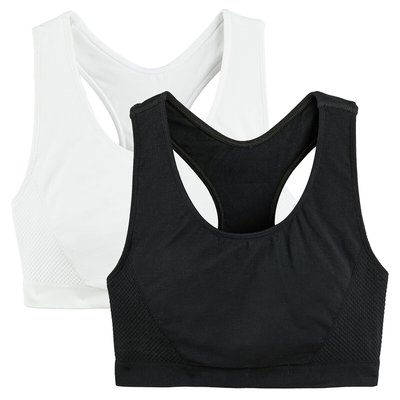 Pack of 2 Sports Bras, Light Support CHAMPION