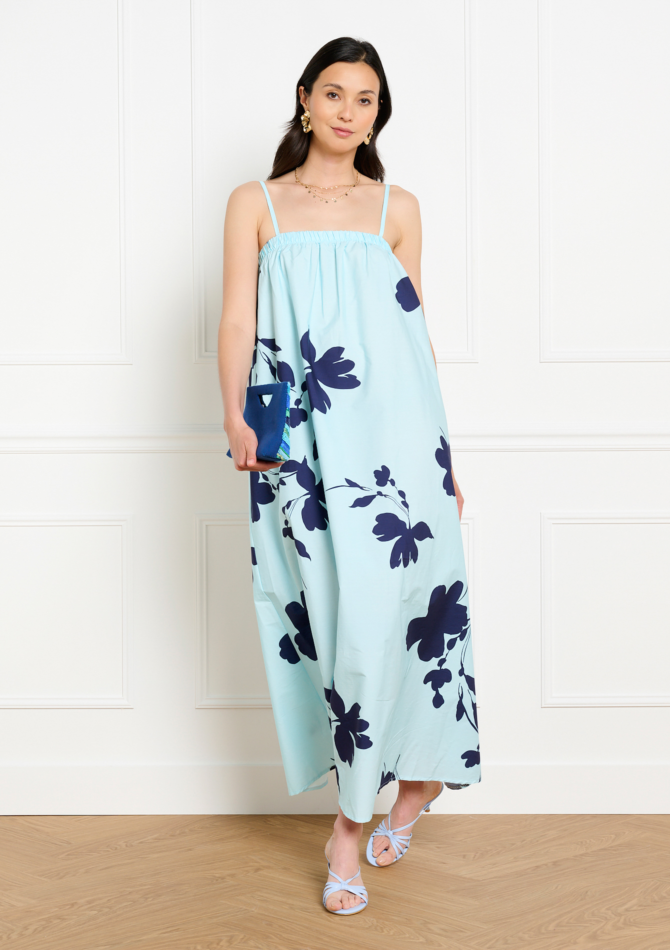 Robe longue fleurie, LOLALIZA
