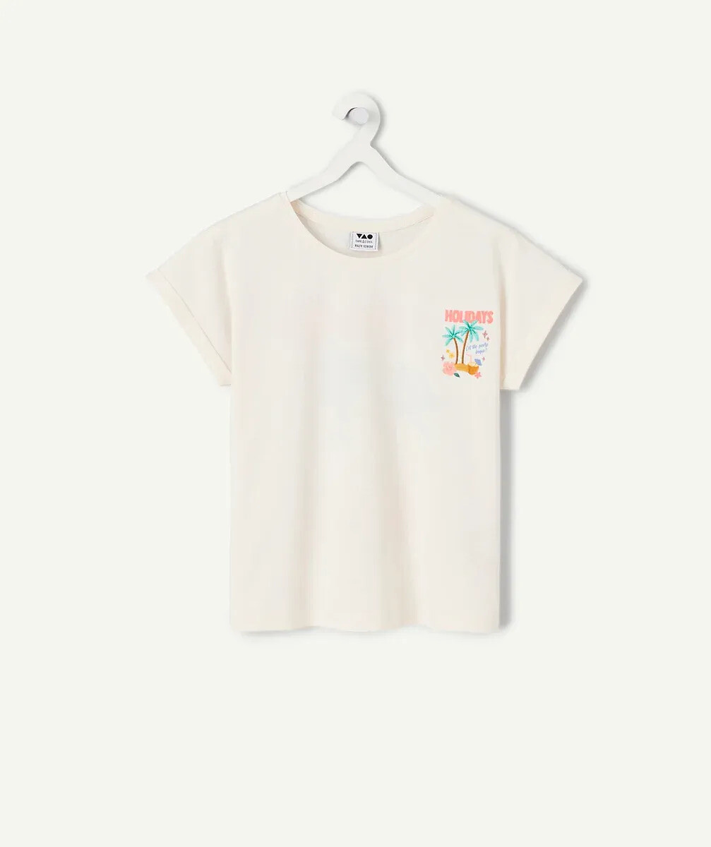 T-shirt manches courtes imprimé dos, TAPE A L'OEIL