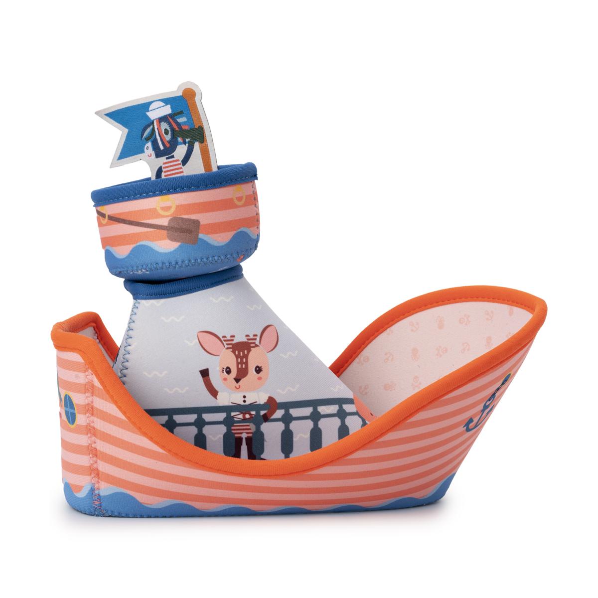 Jouet de bain bateau de pirate Jack, LILLIPUTIENS