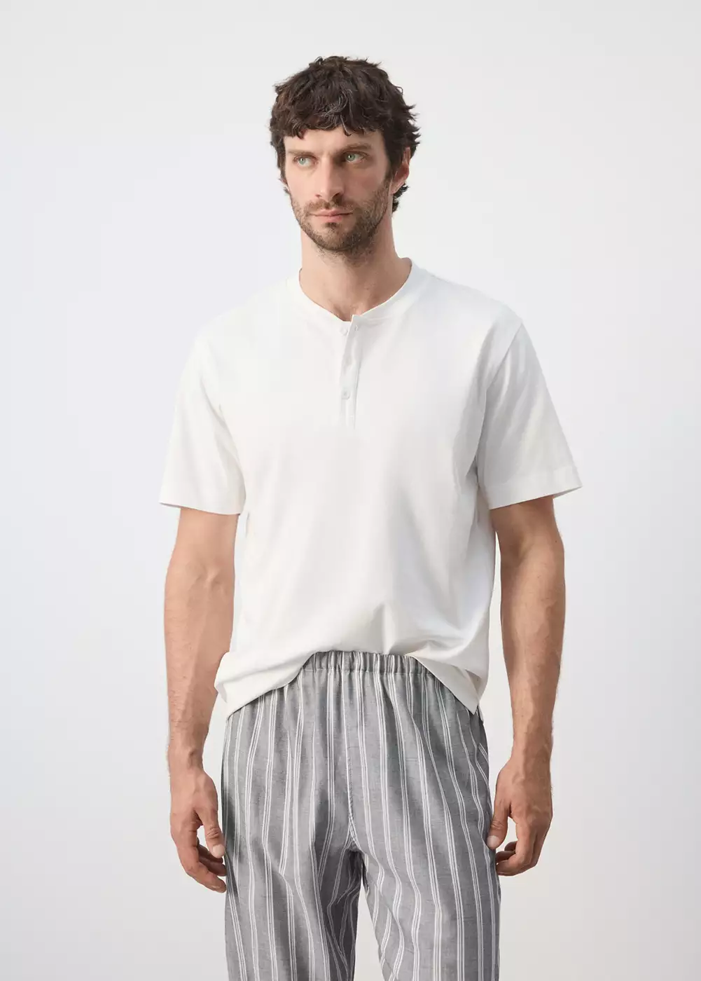 Lot pyjama combiné 100 % coton, MANGO MAN