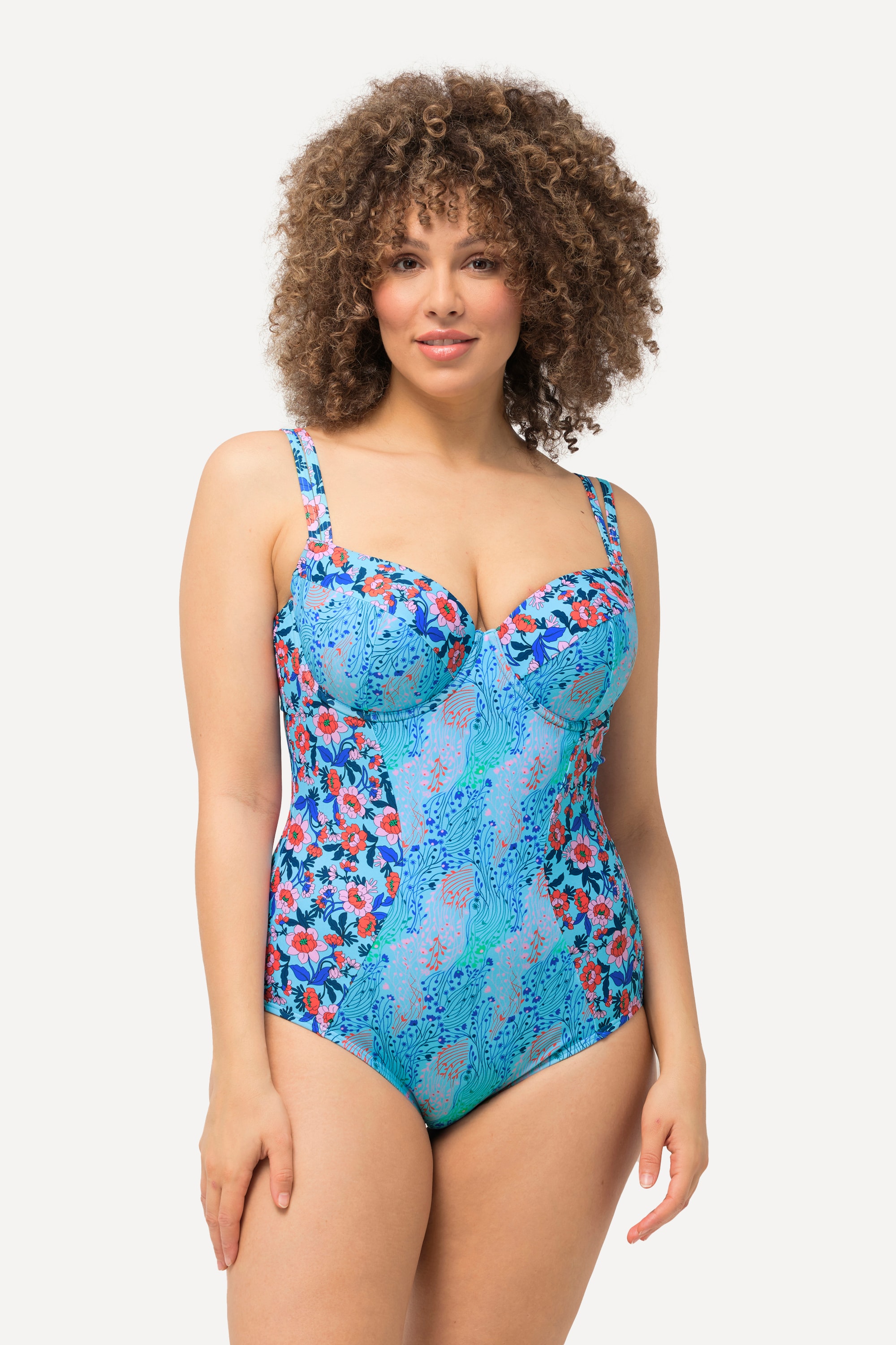 Maillot de bain à bretelles réglables., ULLA POPKEN