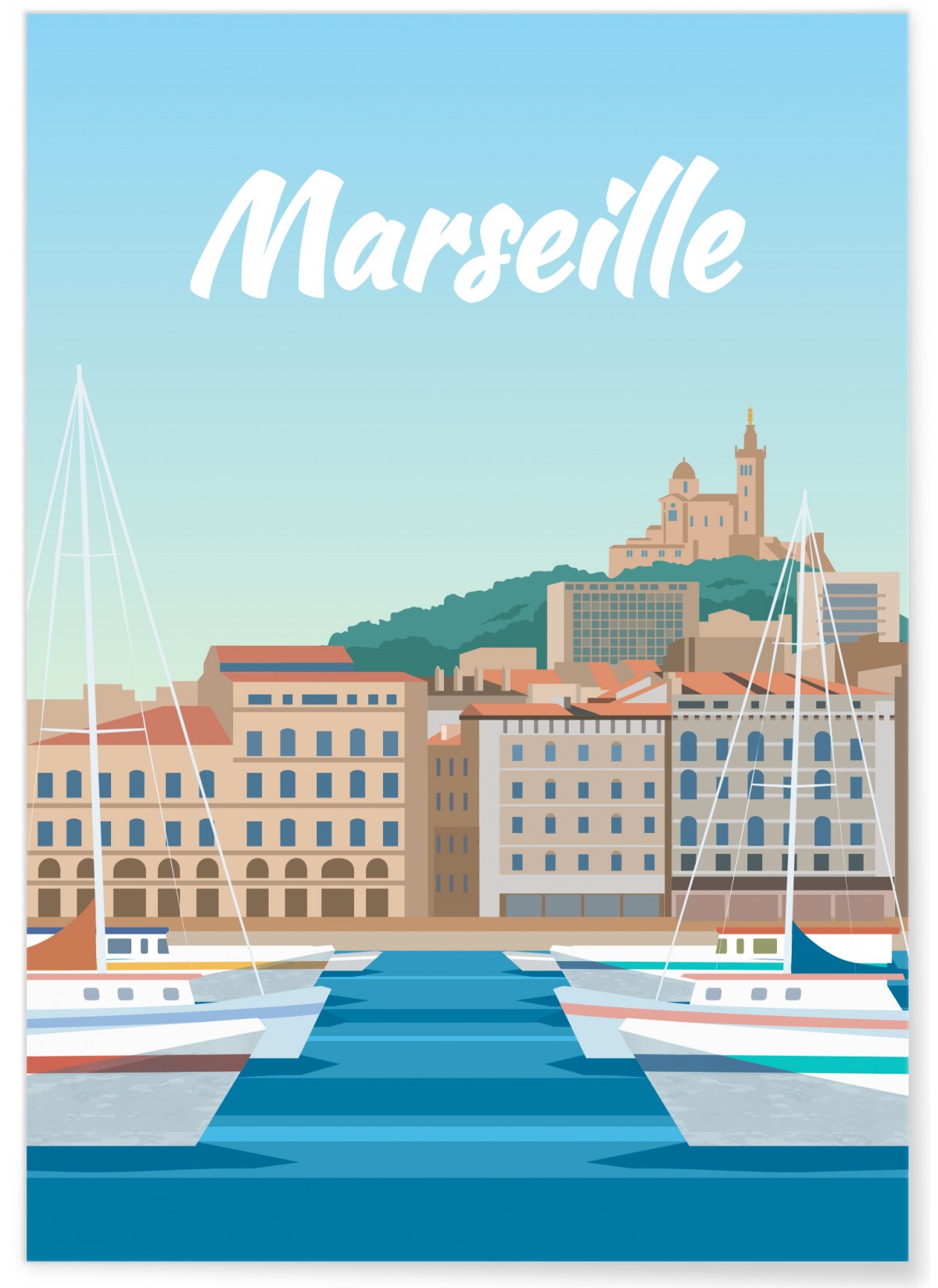Affiche ville Marseille 2, L'AFFICHERIE