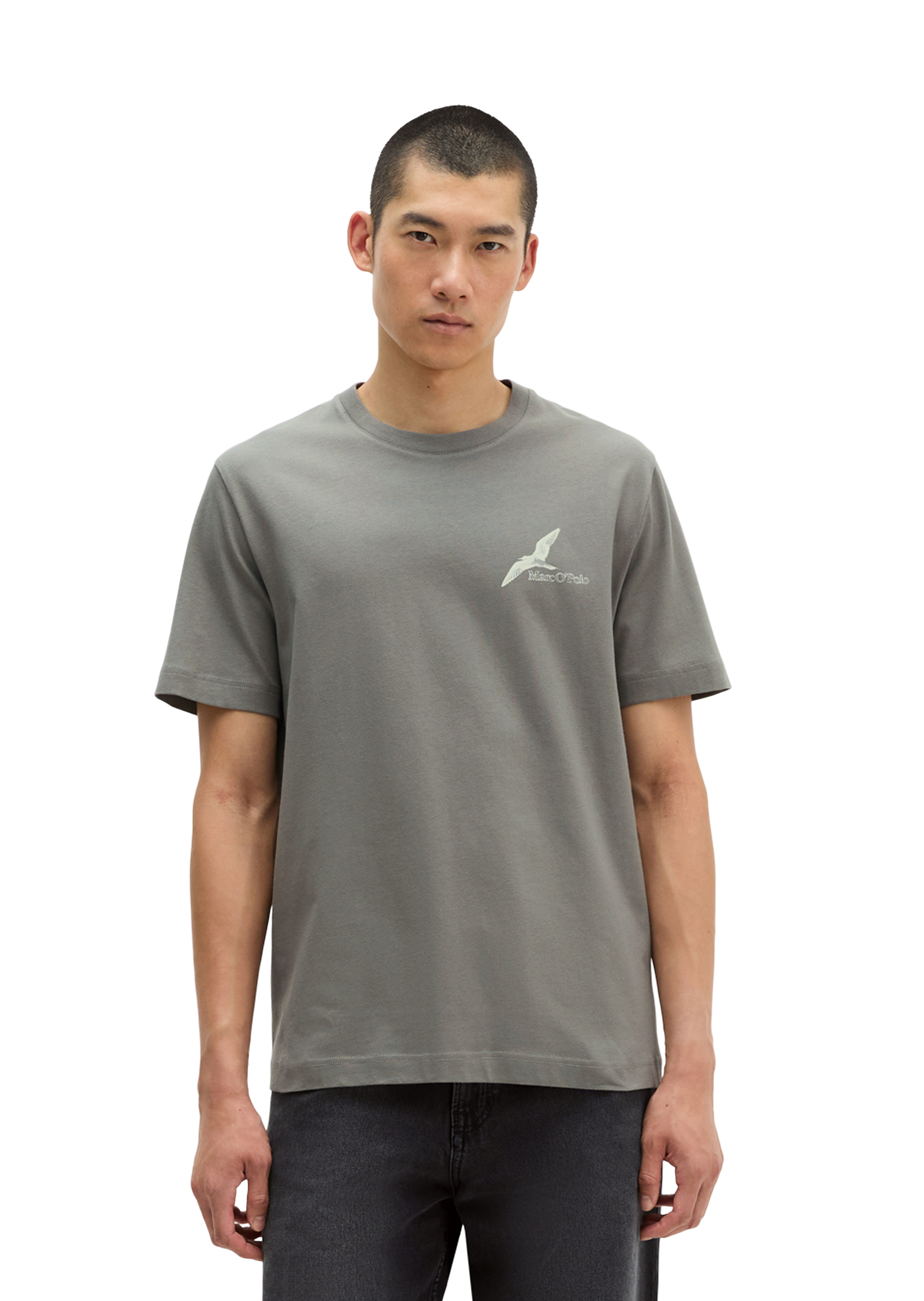 T-shirt regular en coton bio régénéré, MARC O'POLO