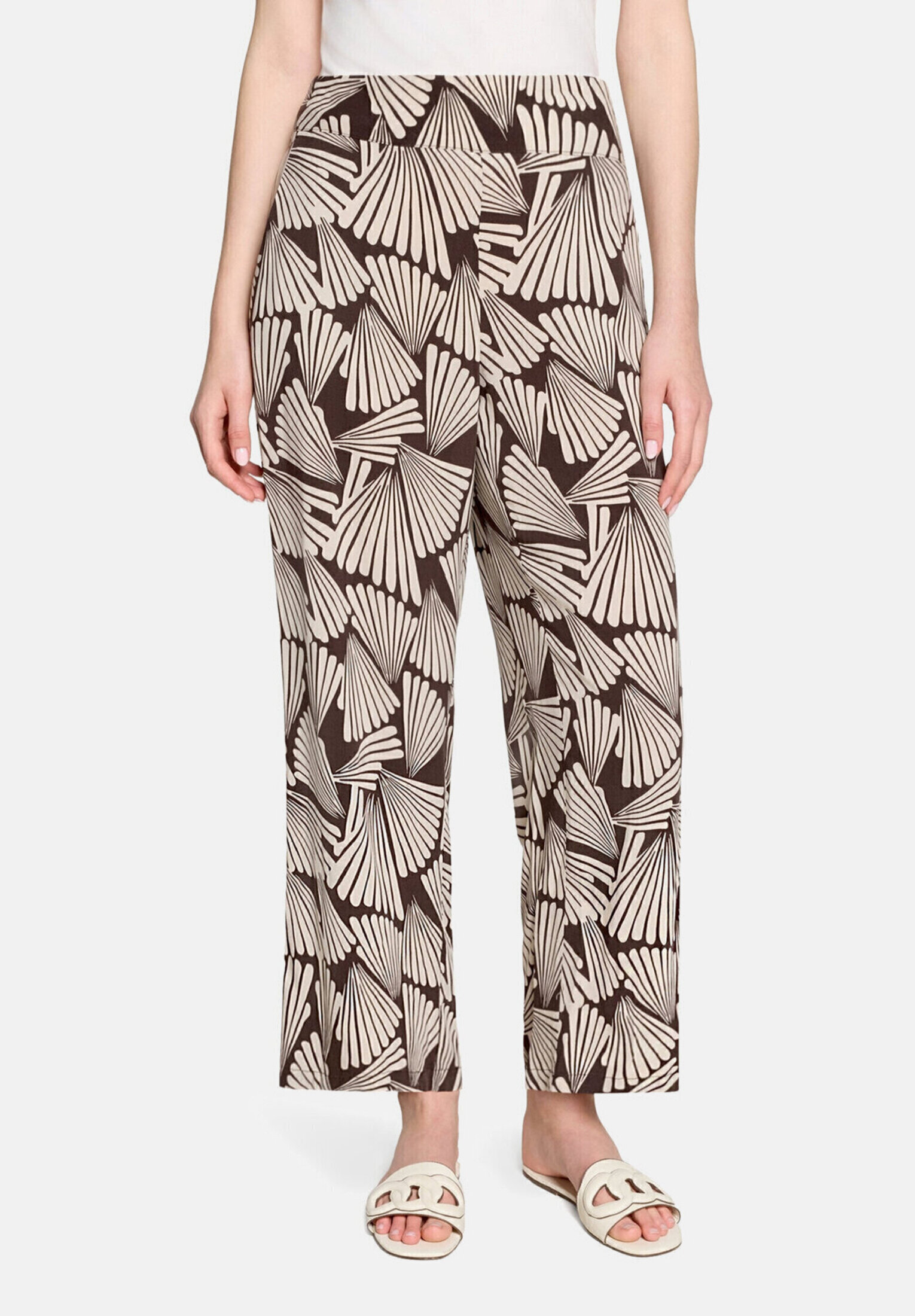 Pantalon Marlene à taille élastique, BETTY BARCLAY