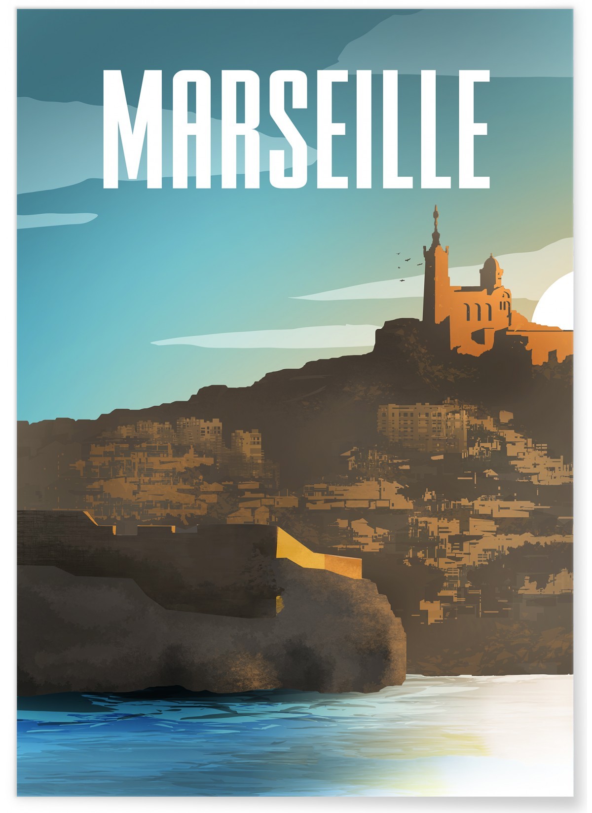 Affiche ville Marseille, L'AFFICHERIE