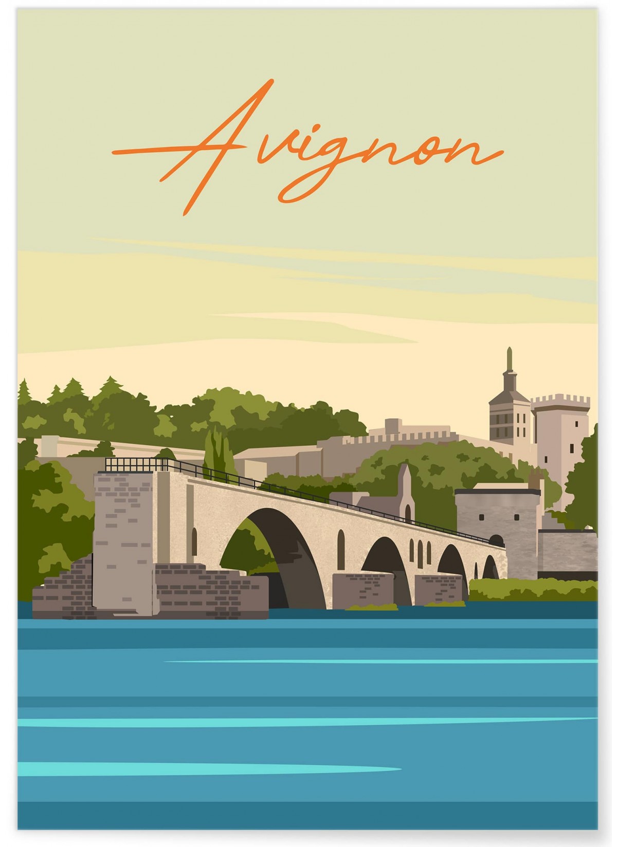 Affiche ville Avignon 2, L'AFFICHERIE
