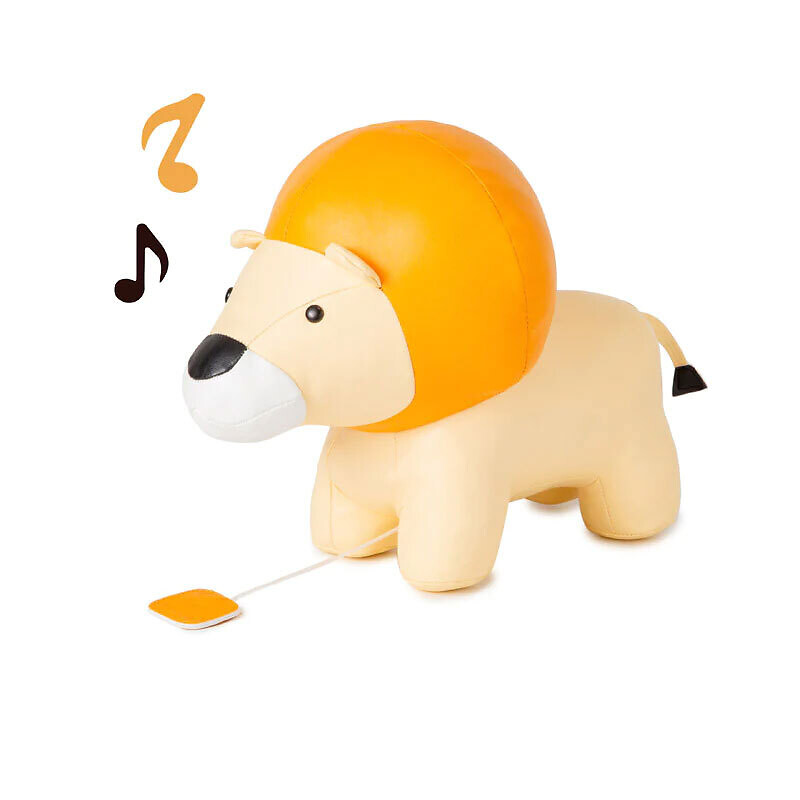Peluche Musical Jackson O Leao 20Cm, Little Big Friends , LITTLE BIG FRIENDS