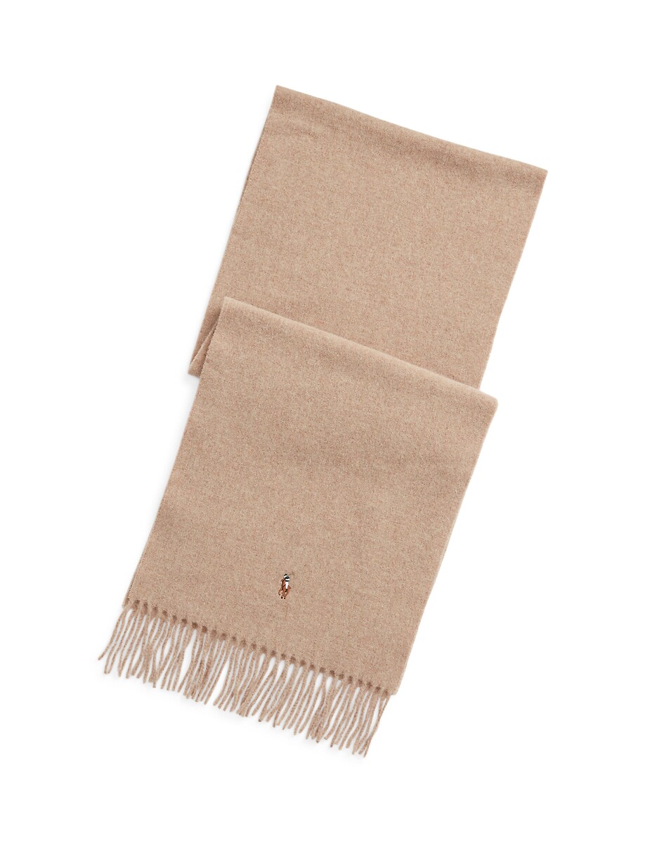Écharpe à franges, en laine, POLO RALPH LAUREN