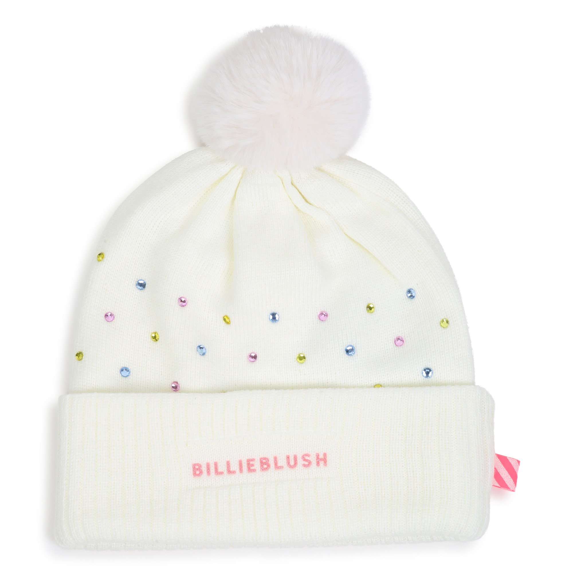 Bonnet à strass multicolors, BILLIEBLUSH