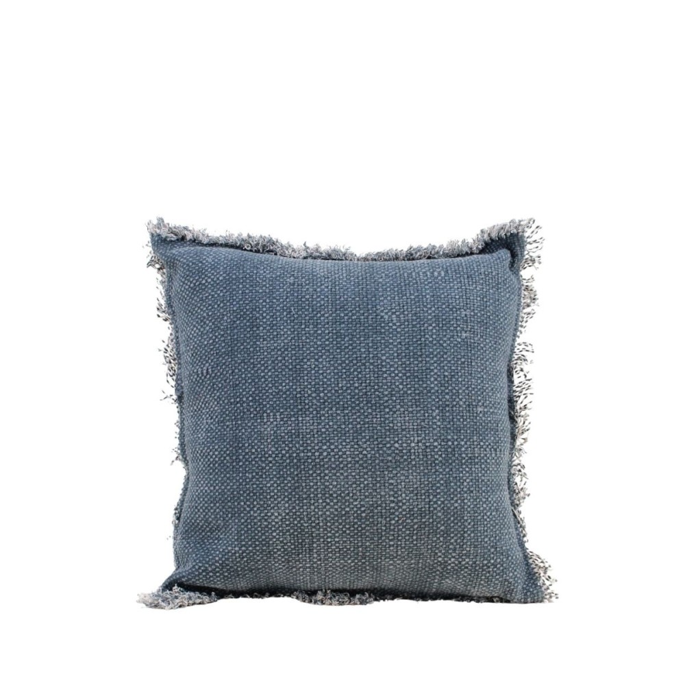 Coussin effet à franges 40x40cm, ORNAMI