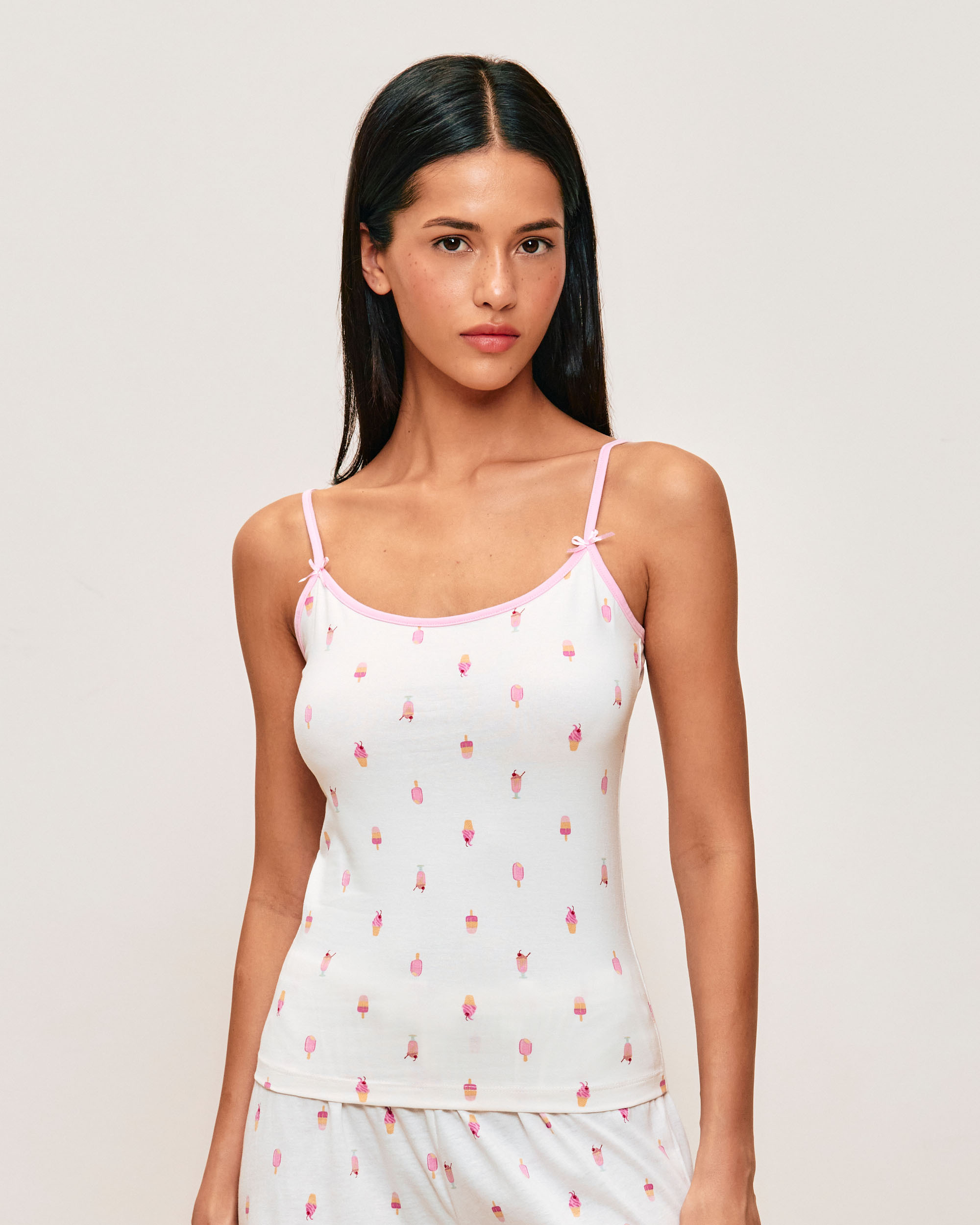 Débardeur avec bretelles réglables à motif cerises SUMMERTOPIZ, UNDIZ
