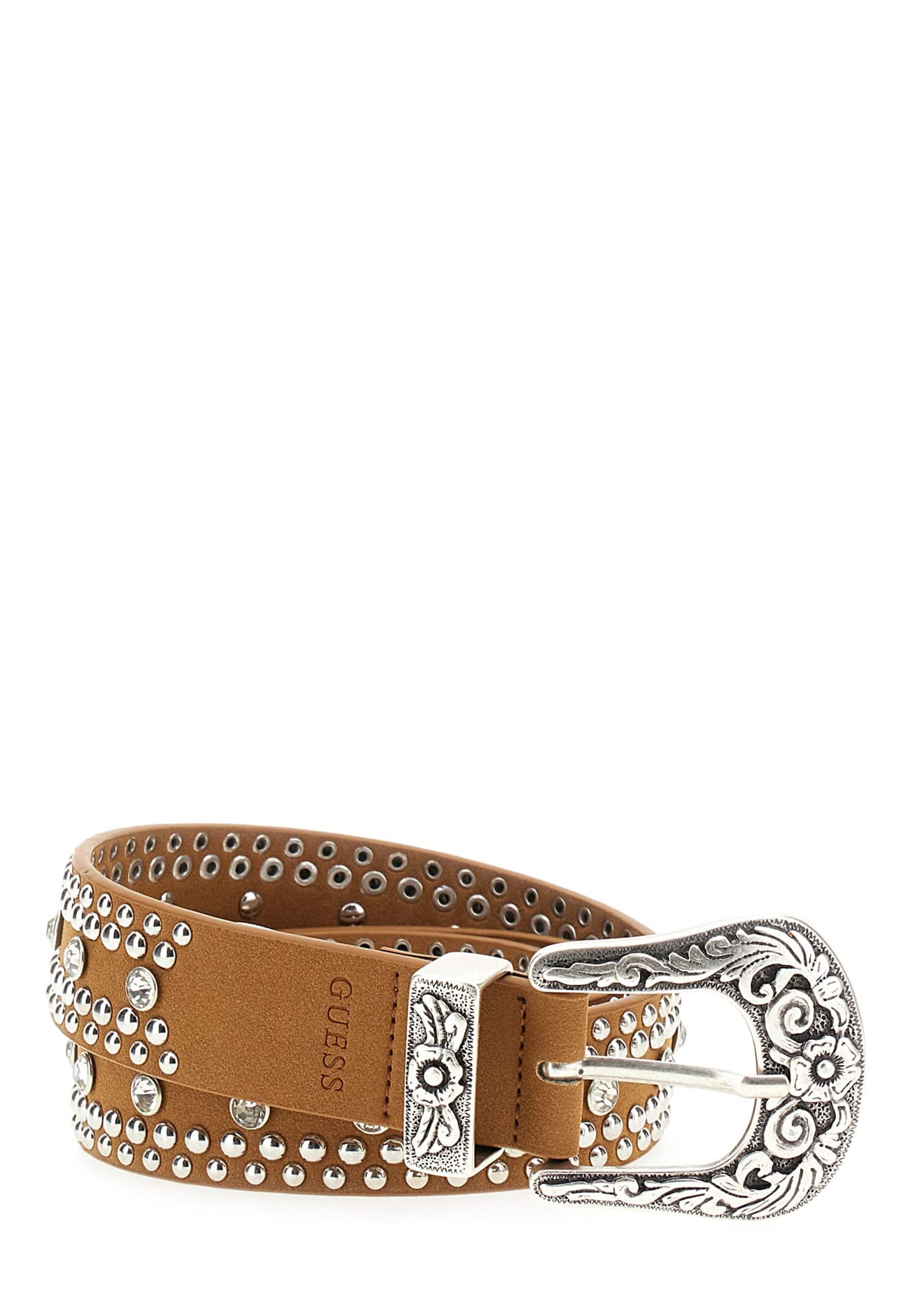 Ceinture Clous Et Strass, GUESS