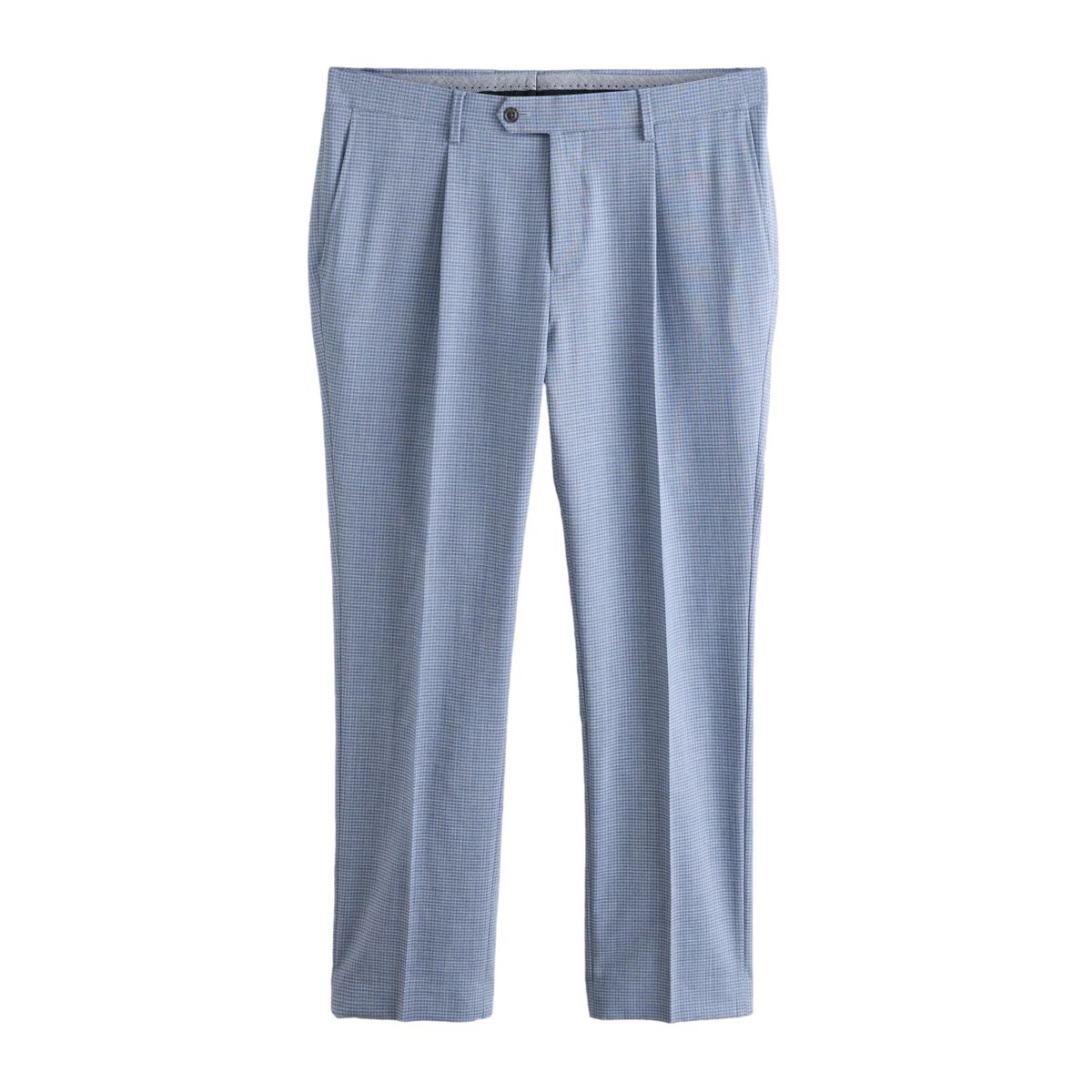 Pantalon de costume laine à carreaux marzotto signature, NEXT