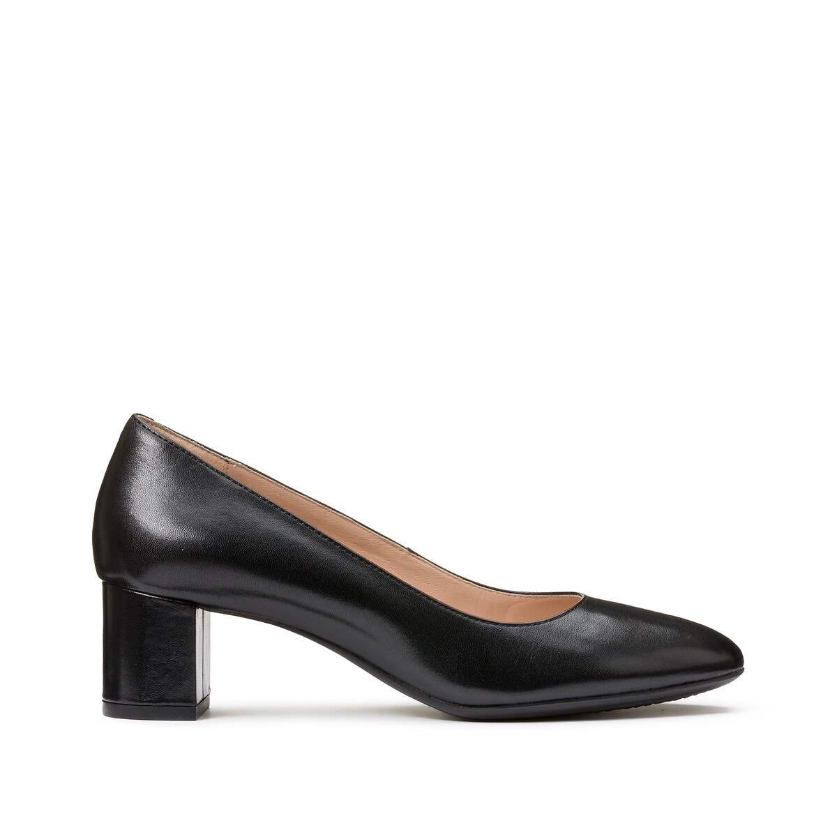 Escarpin noir hotsell pied large