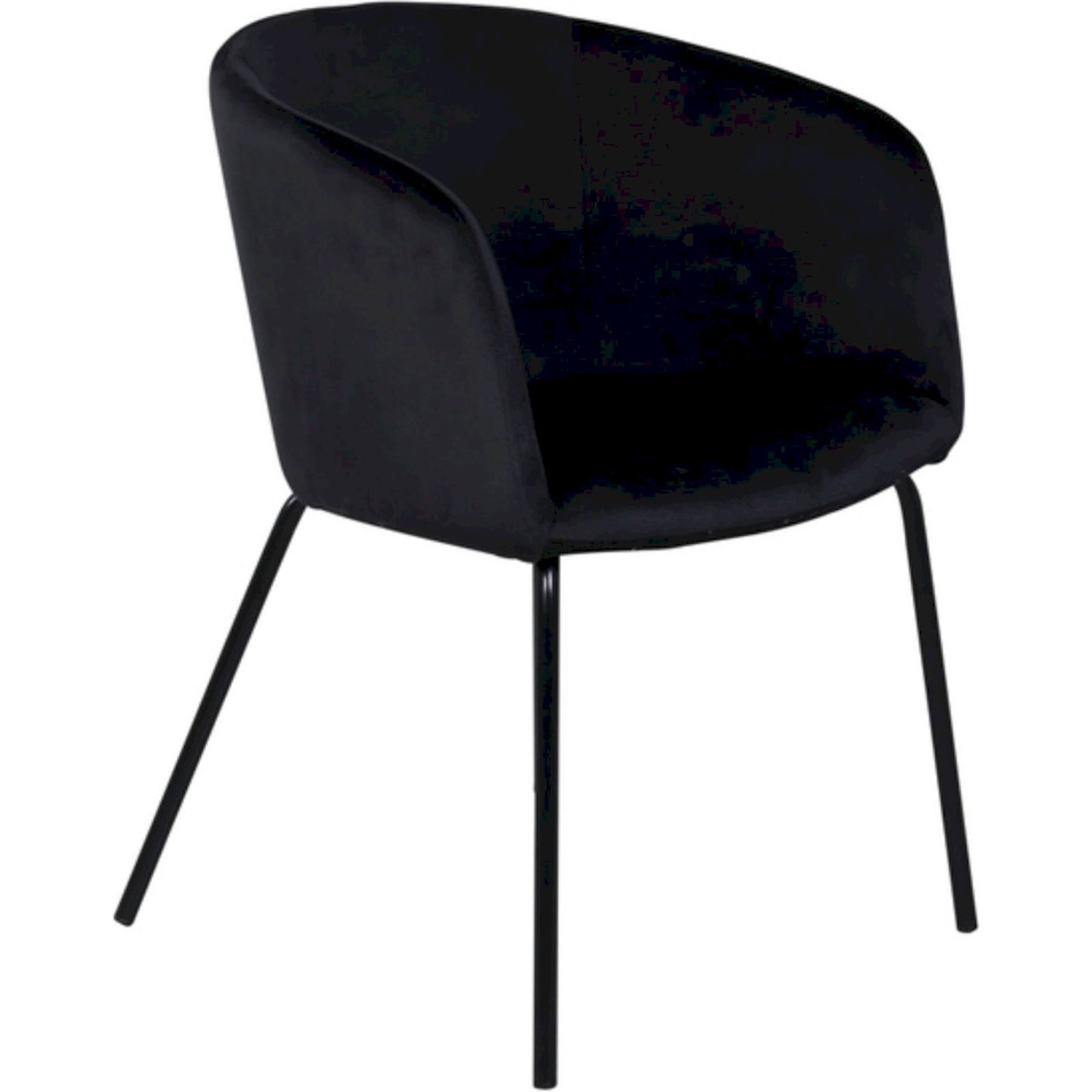 Chaise enveloppante en velours RESSATOR, RECOLLECTION