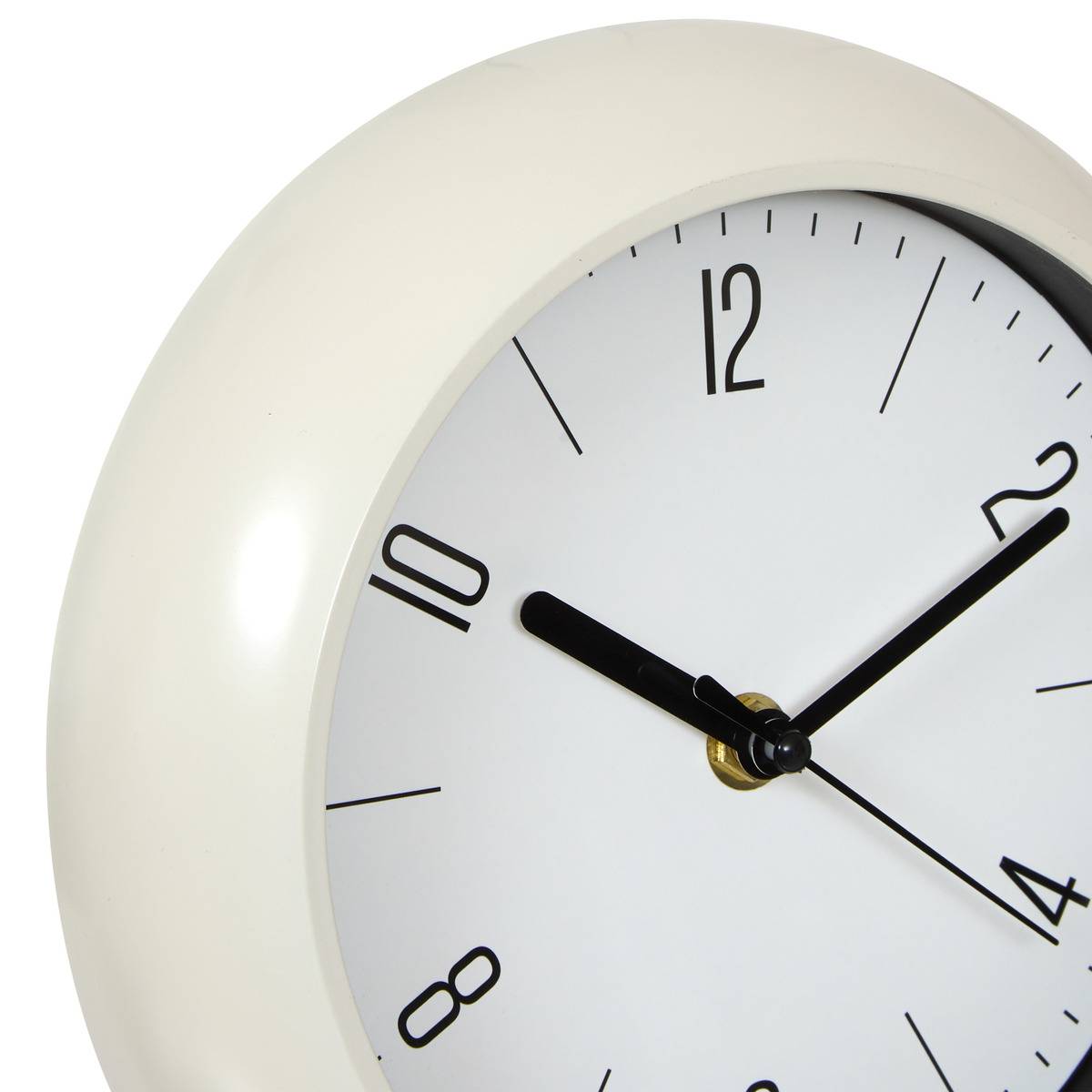 Horloge murale minimaliste cadran verre bombé RONAN, ATMOSPHERA