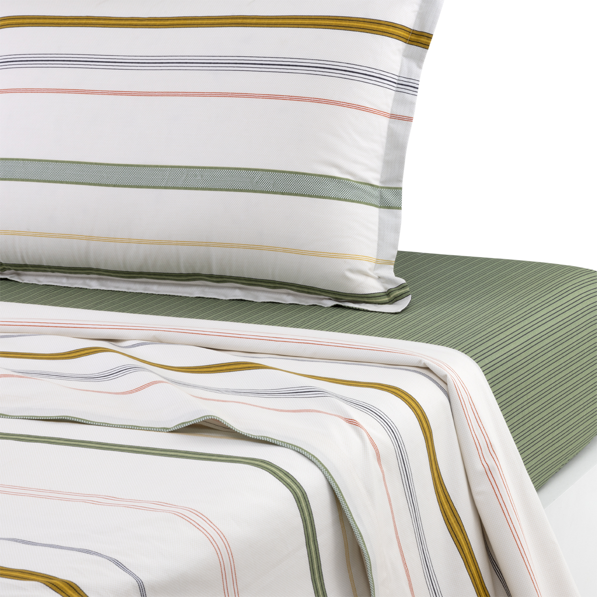 Drap plat en percale de coton , MASCARON, DESFORGES